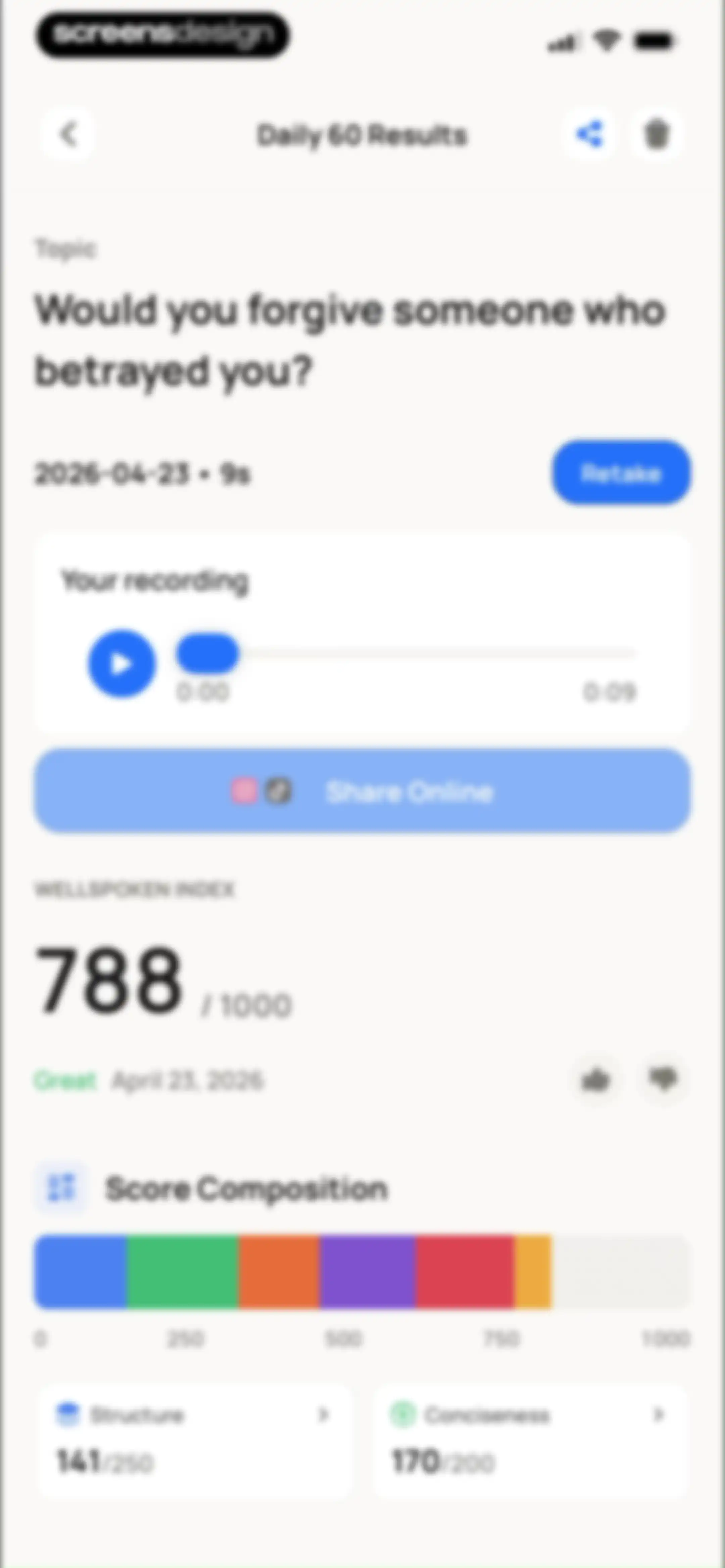 Wellspoken: Articulation Coach screen 82