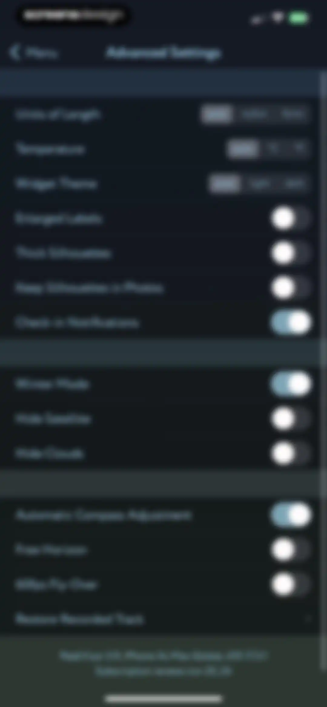 Hiking and Skiing - PeakVisor screen 55