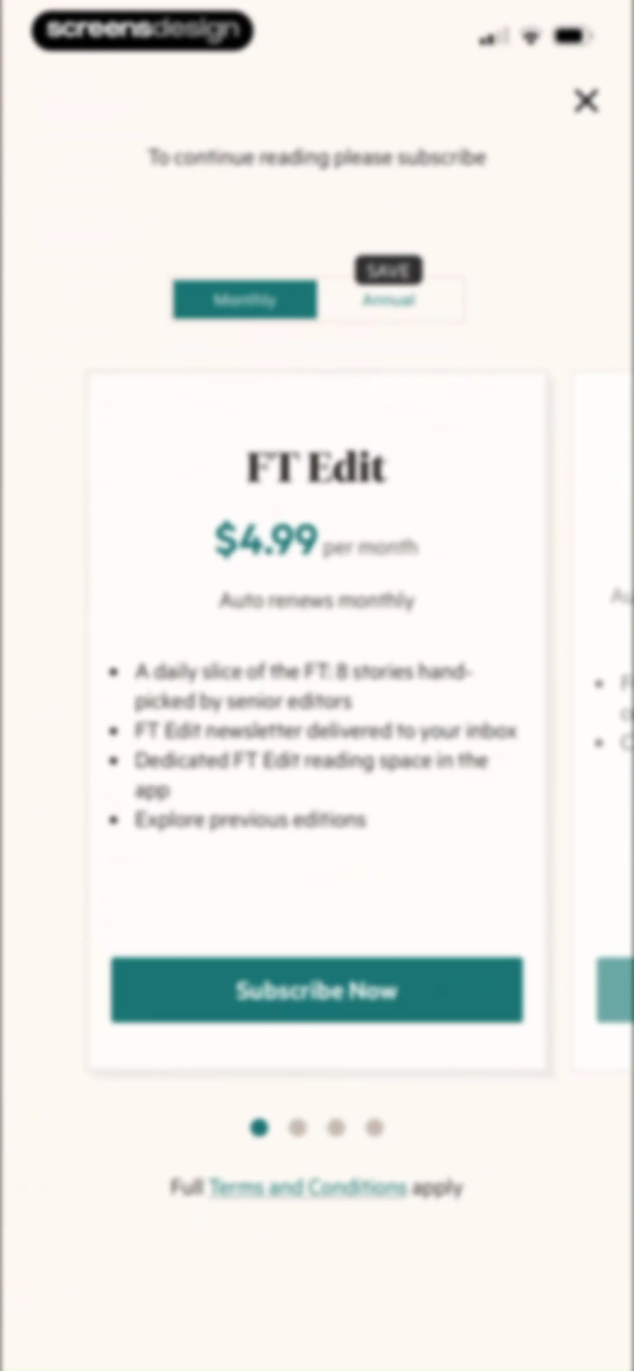 Financial Times: Business News screen 27