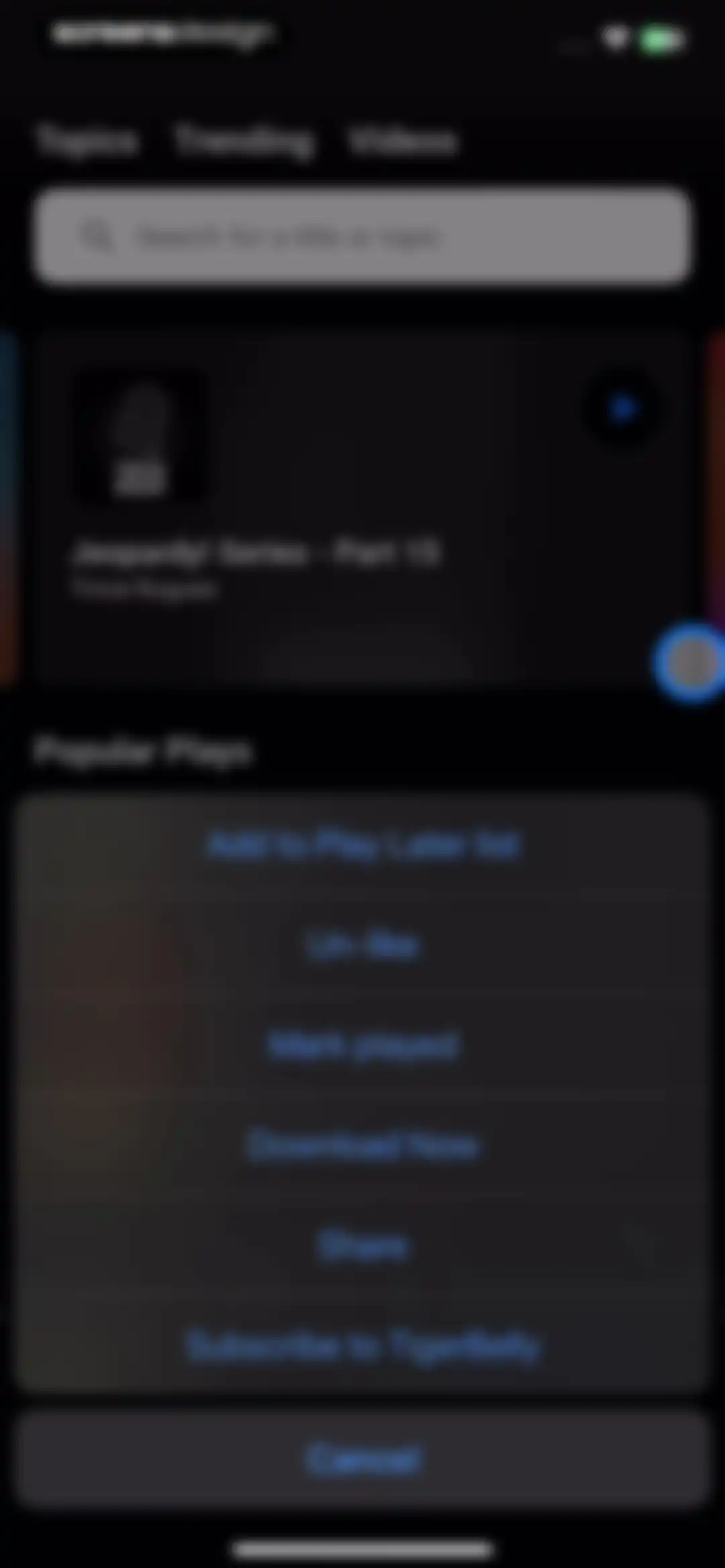 Breaker—The social podcast app screen 37