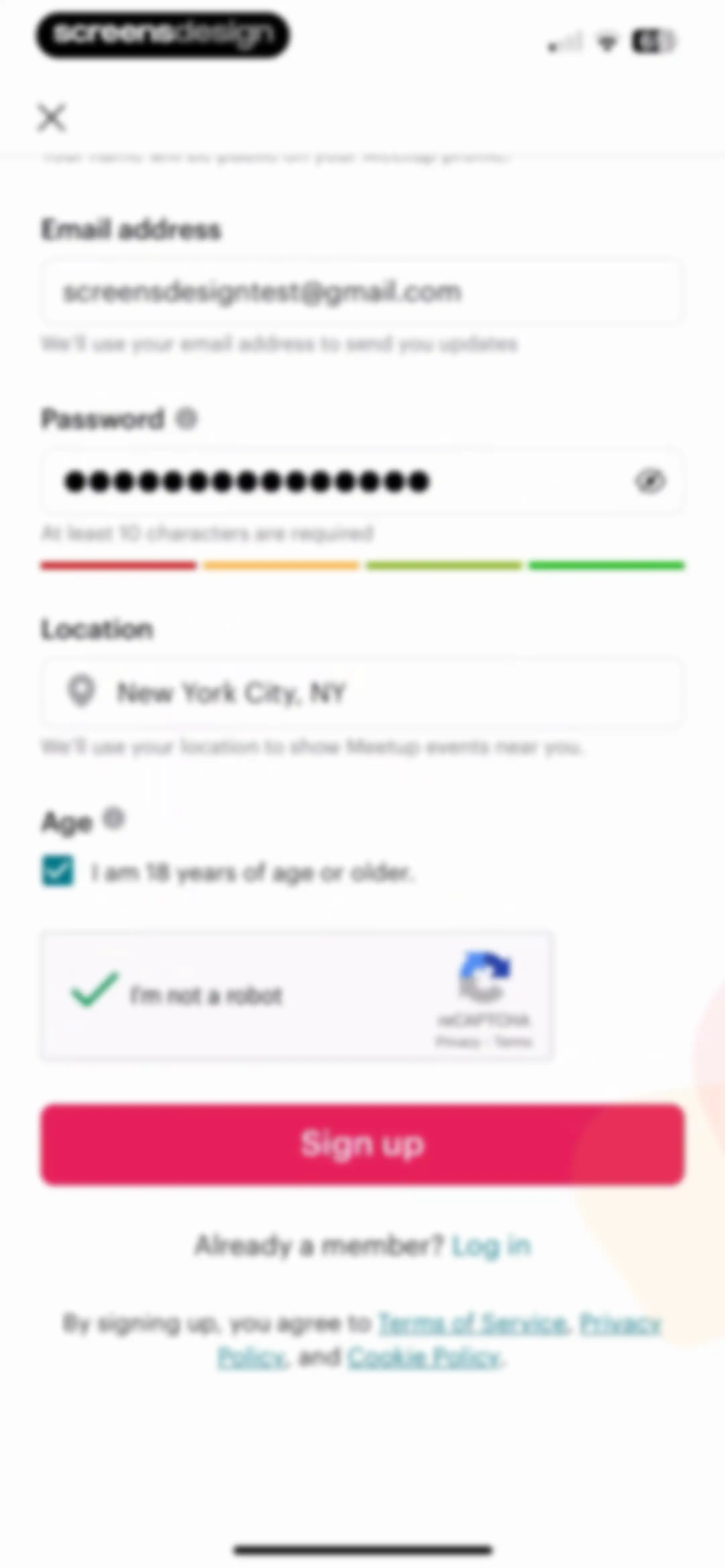 Meetup: Social Events & Groups screen 7