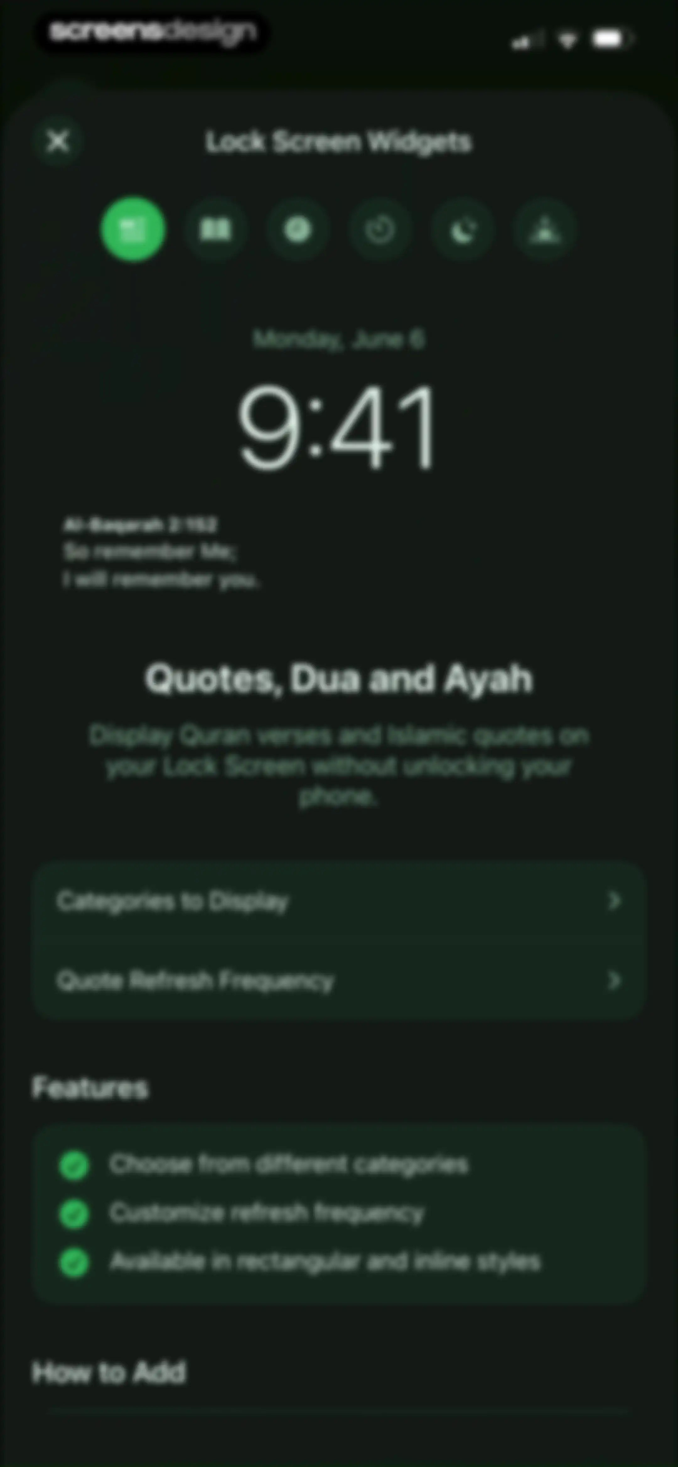 Quran Widgets: Verses & Duas screen 81