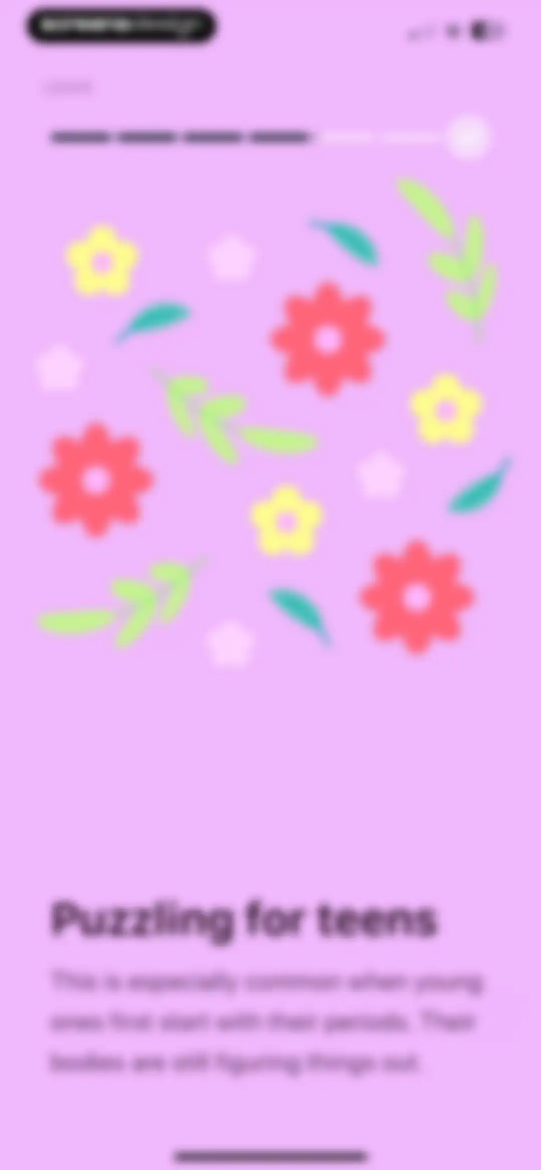 My period calendar Pinkllama screen 24