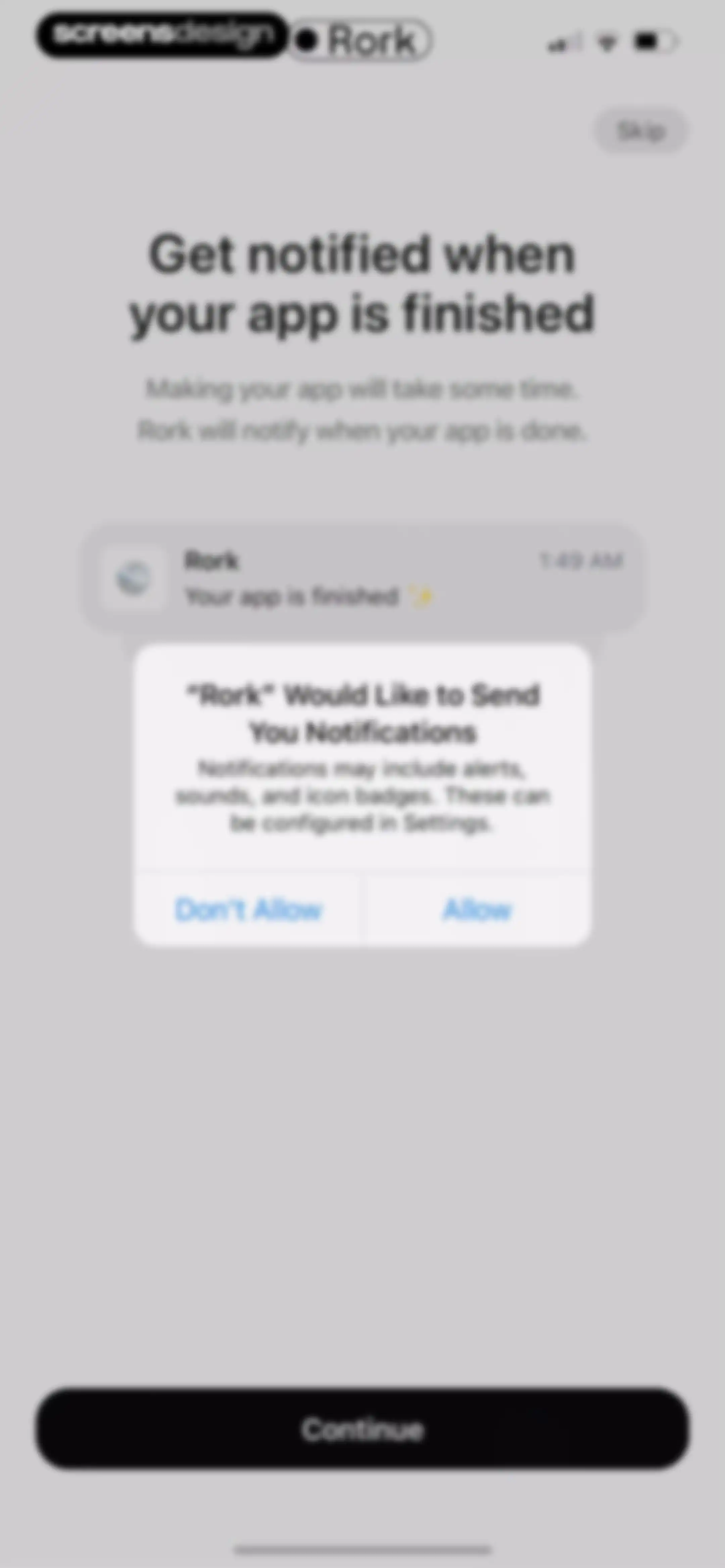 Rork screen 26