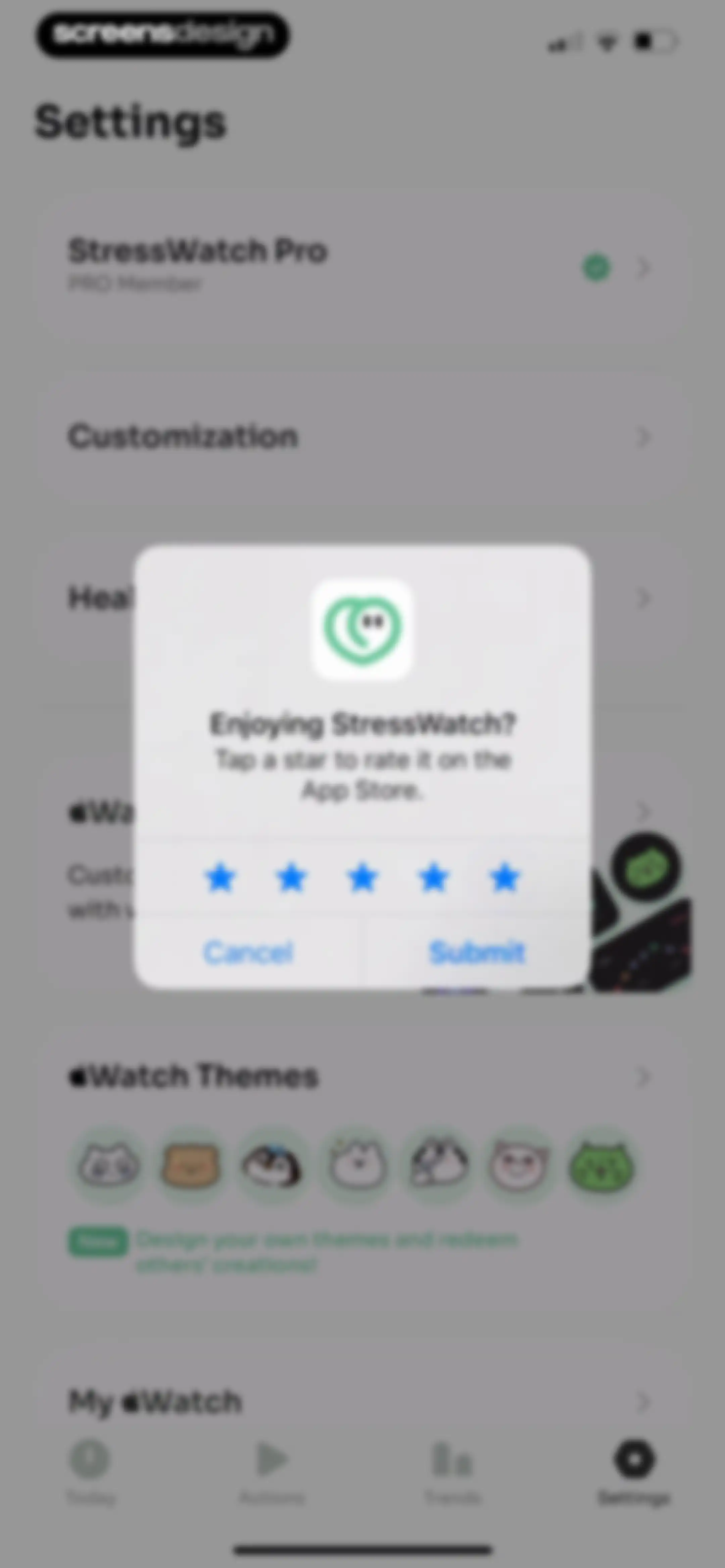 StressWatch: AI Stress Monitor screen 136