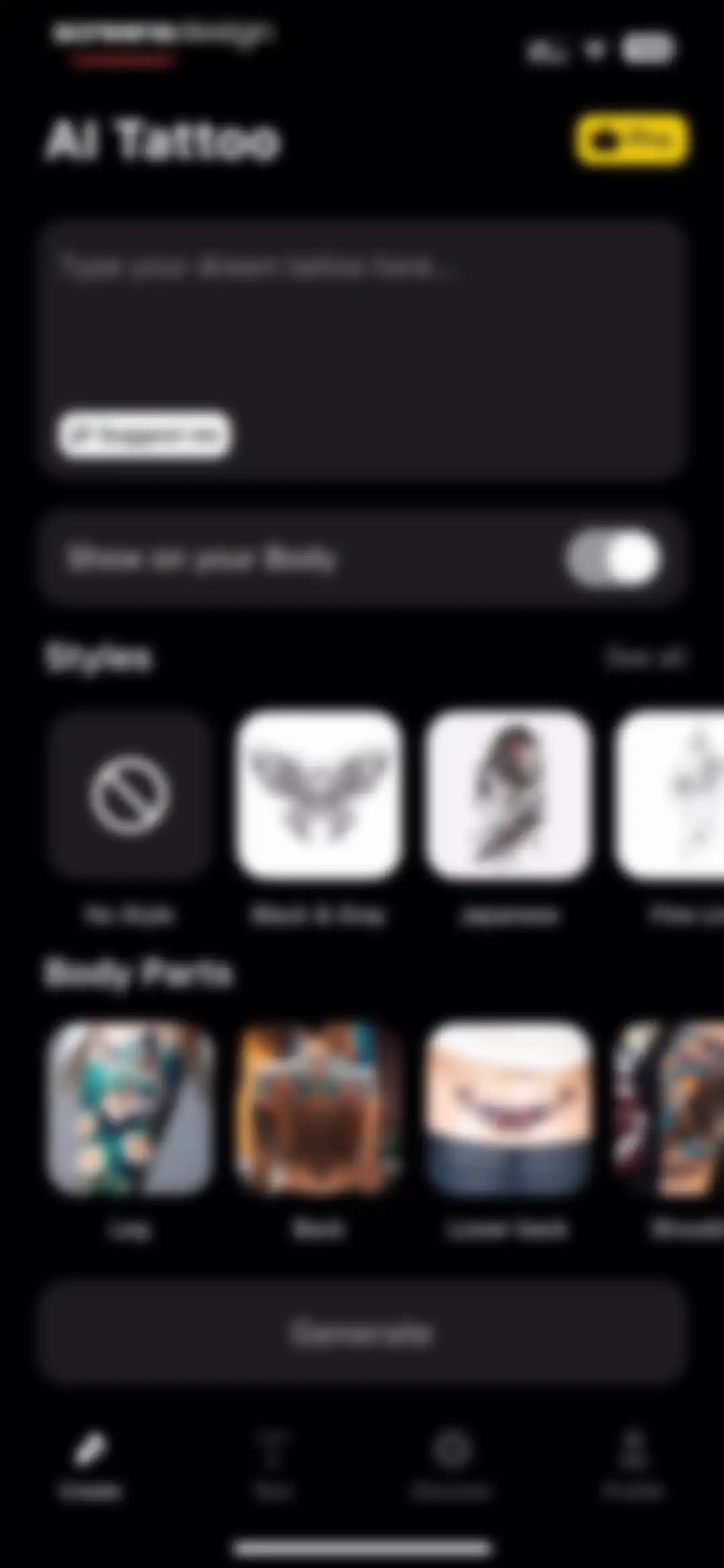 AI Tattoo Generator Maker screen 7