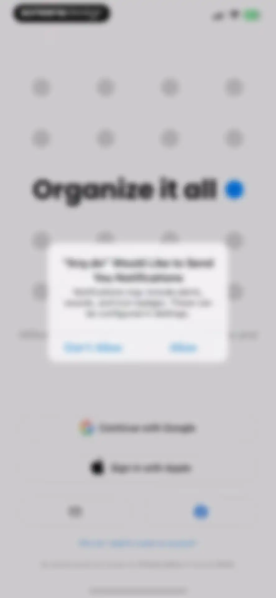 Any.do: To do list & Planner screen 2