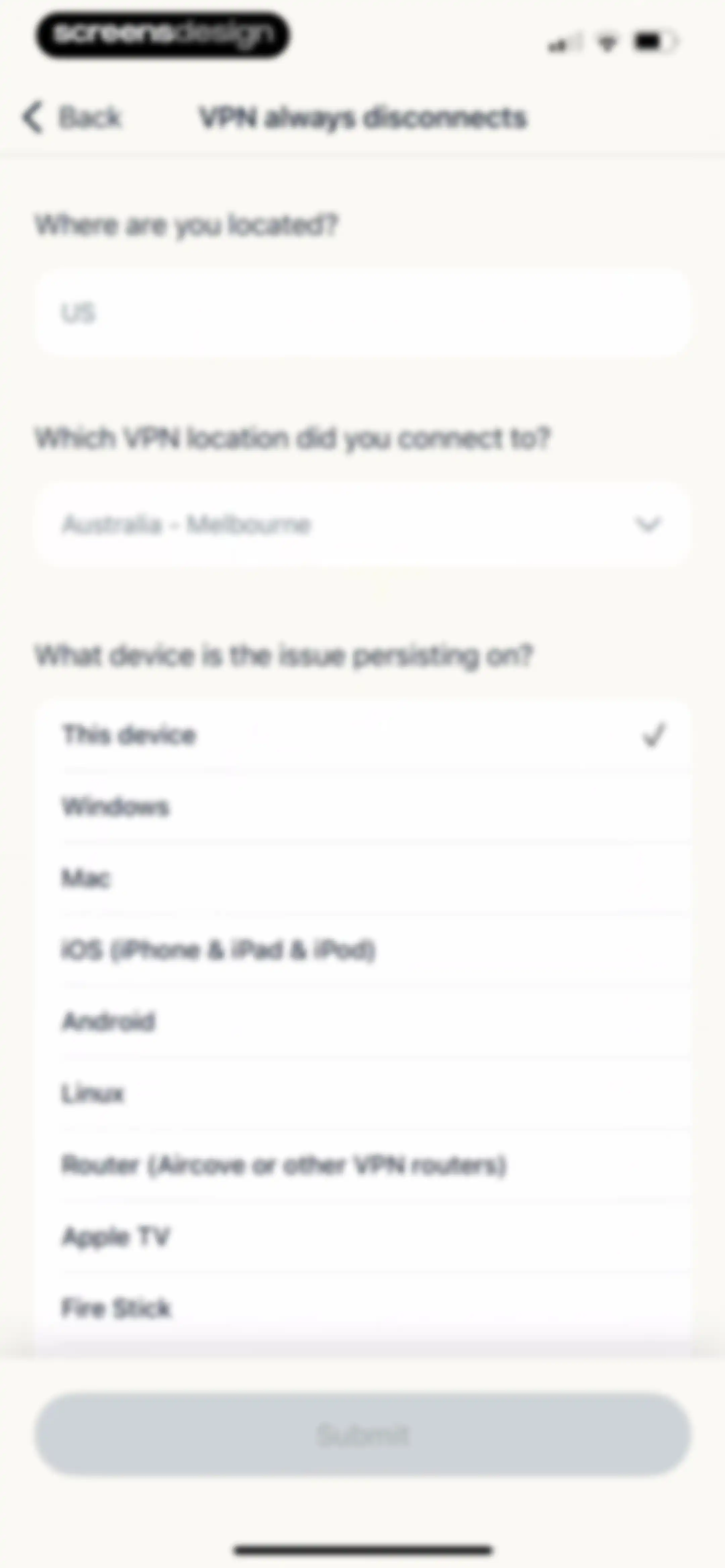 ExpressVPN · Secure & Fast VPN screen 74