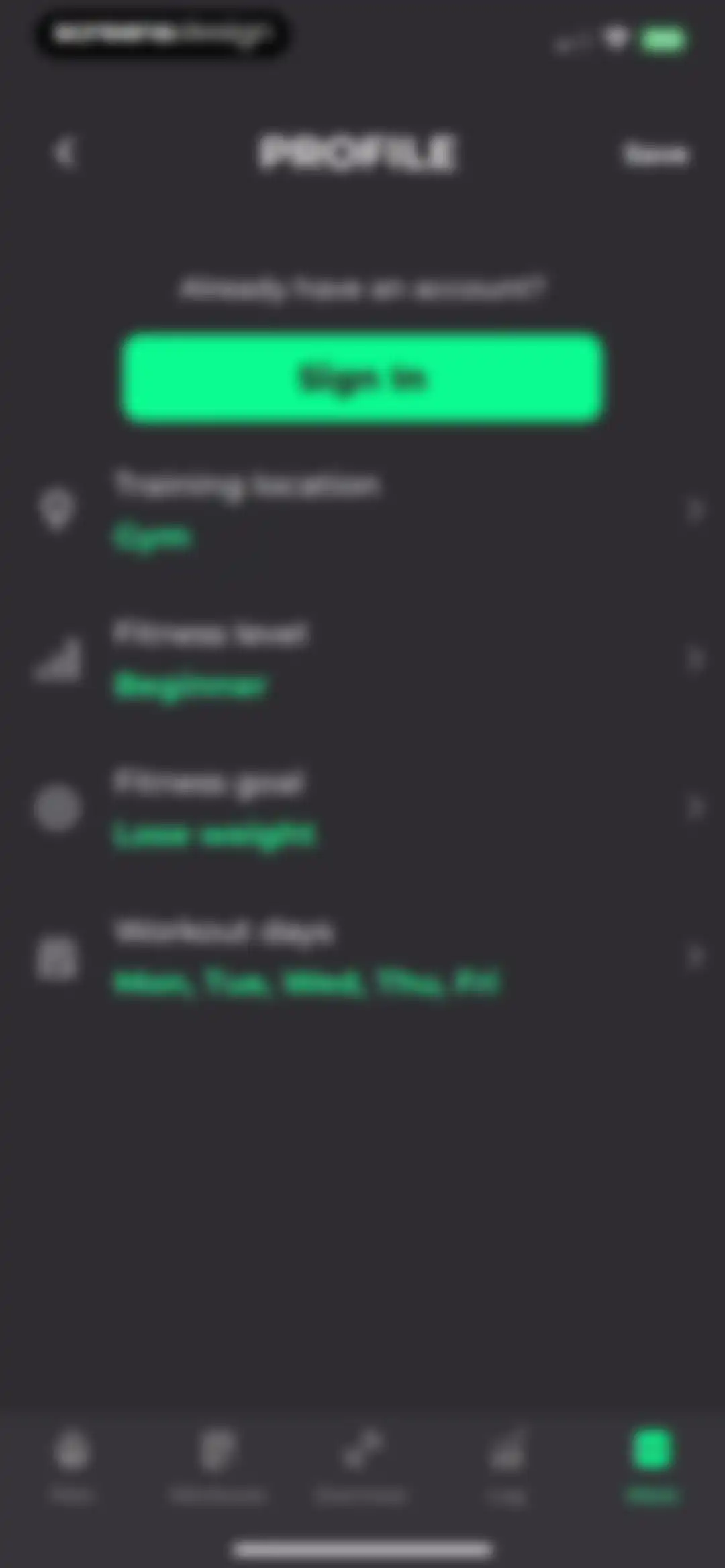 ProFit: Workout Planner screen 61