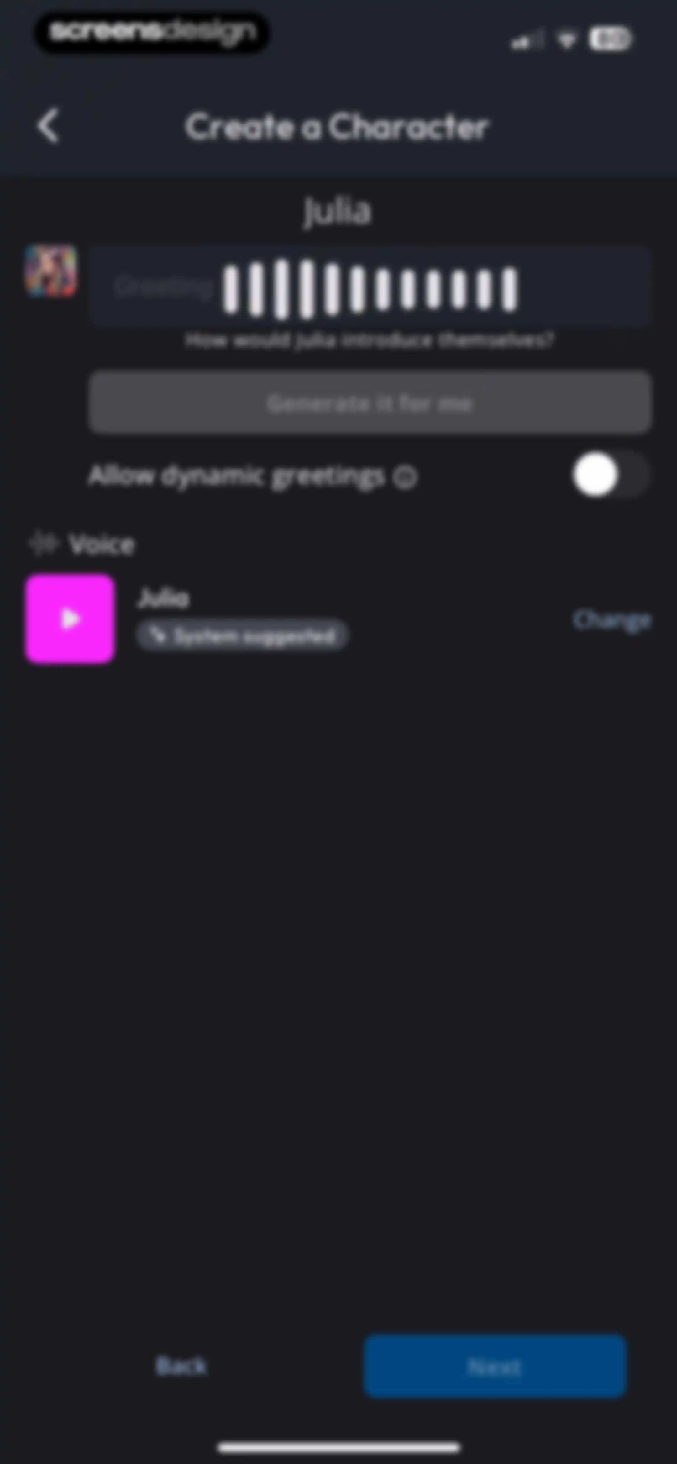 Character AI: Chat, Talk, Text screen 52