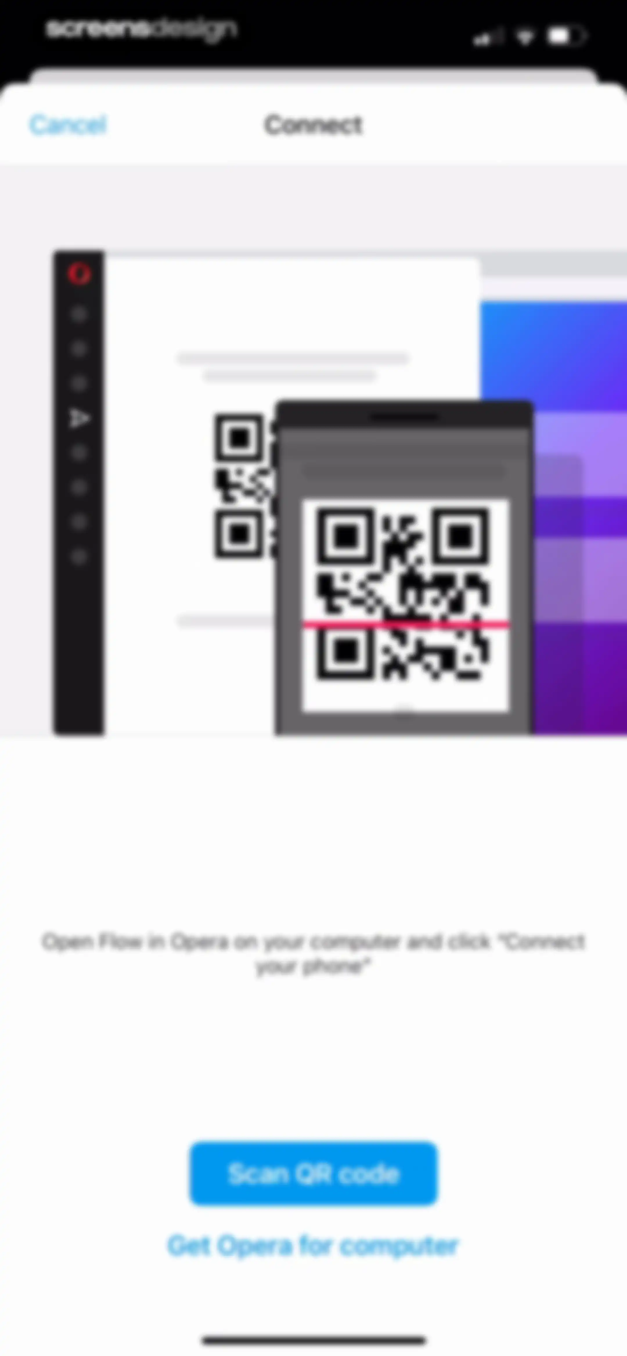 Opera: AI browser with VPN screen 136