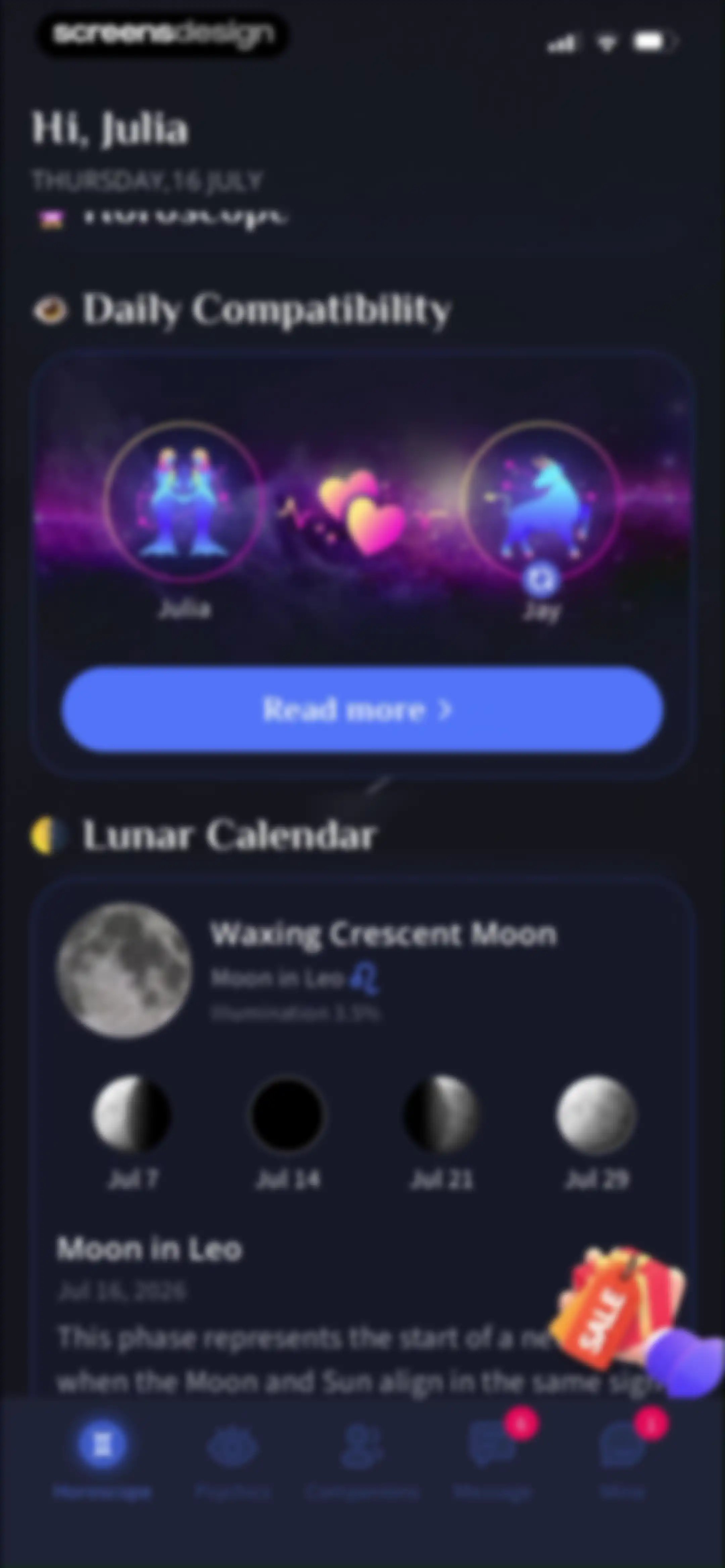 HealTalk - Text Reading screen 93