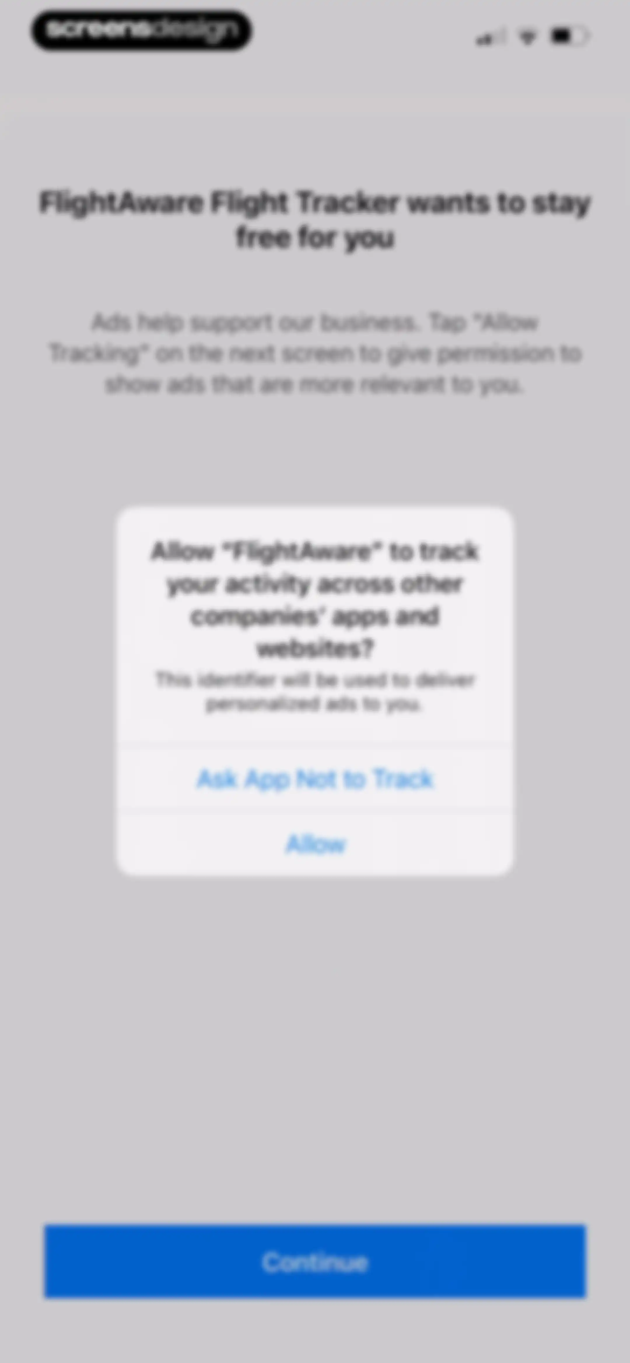 FlightAware Flight Tracker screen 3