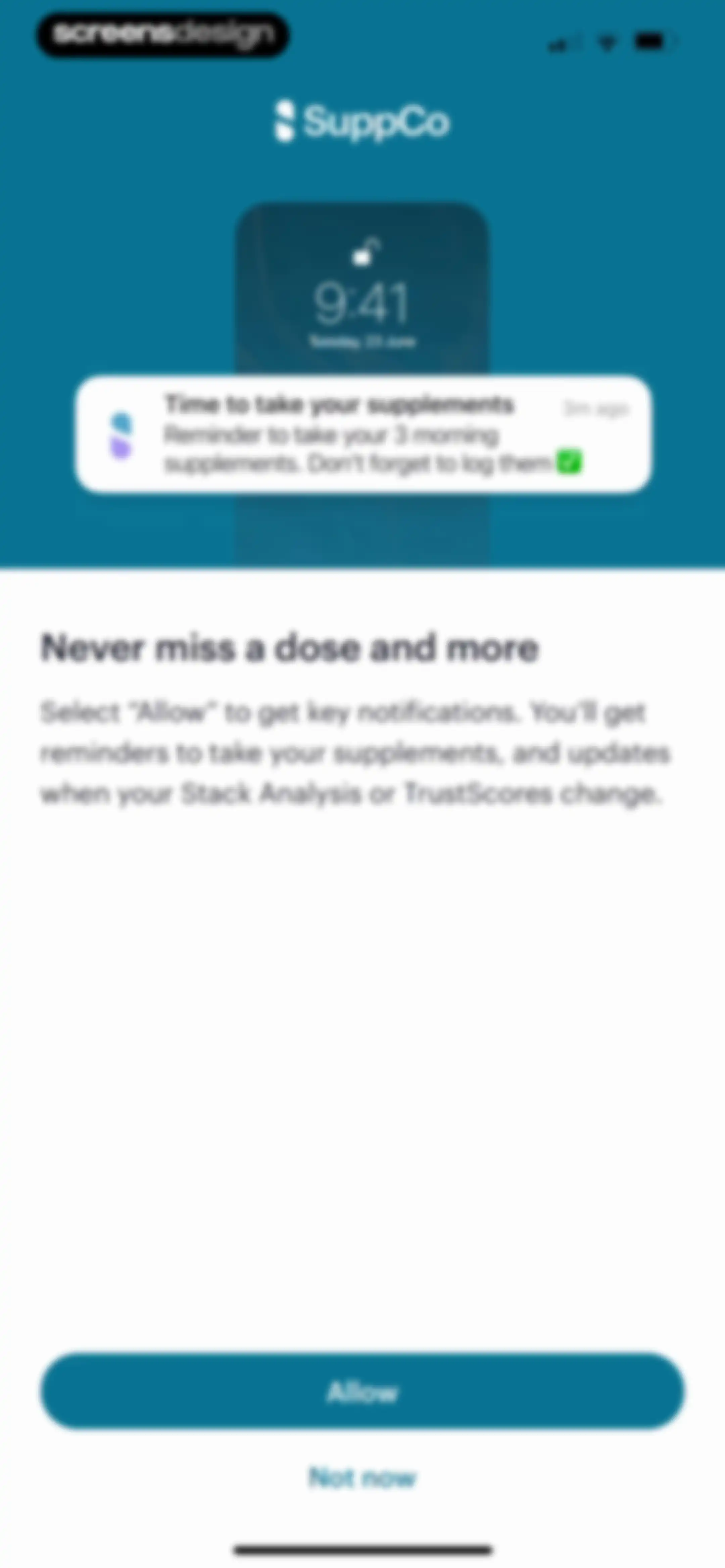SuppCo: Supplement Scanner screen 12