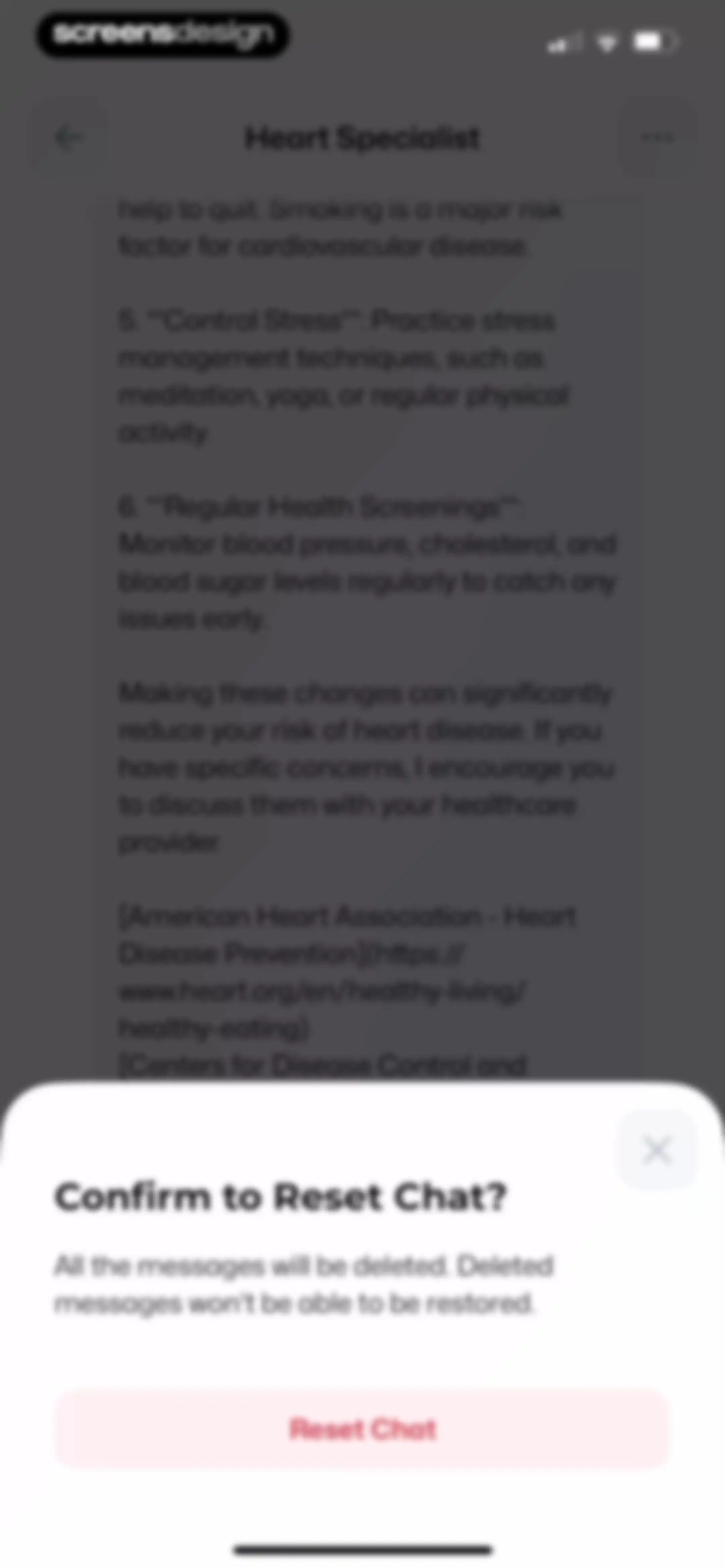 Wellance – AI Health & Balance screen 25