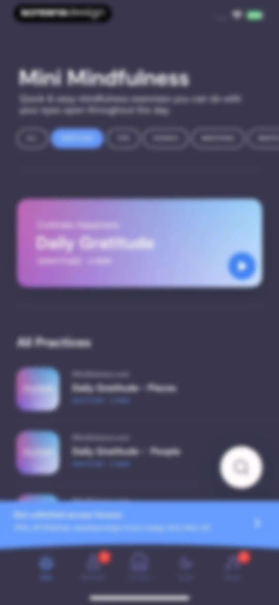 Mindfulness.com Meditation App screen 40