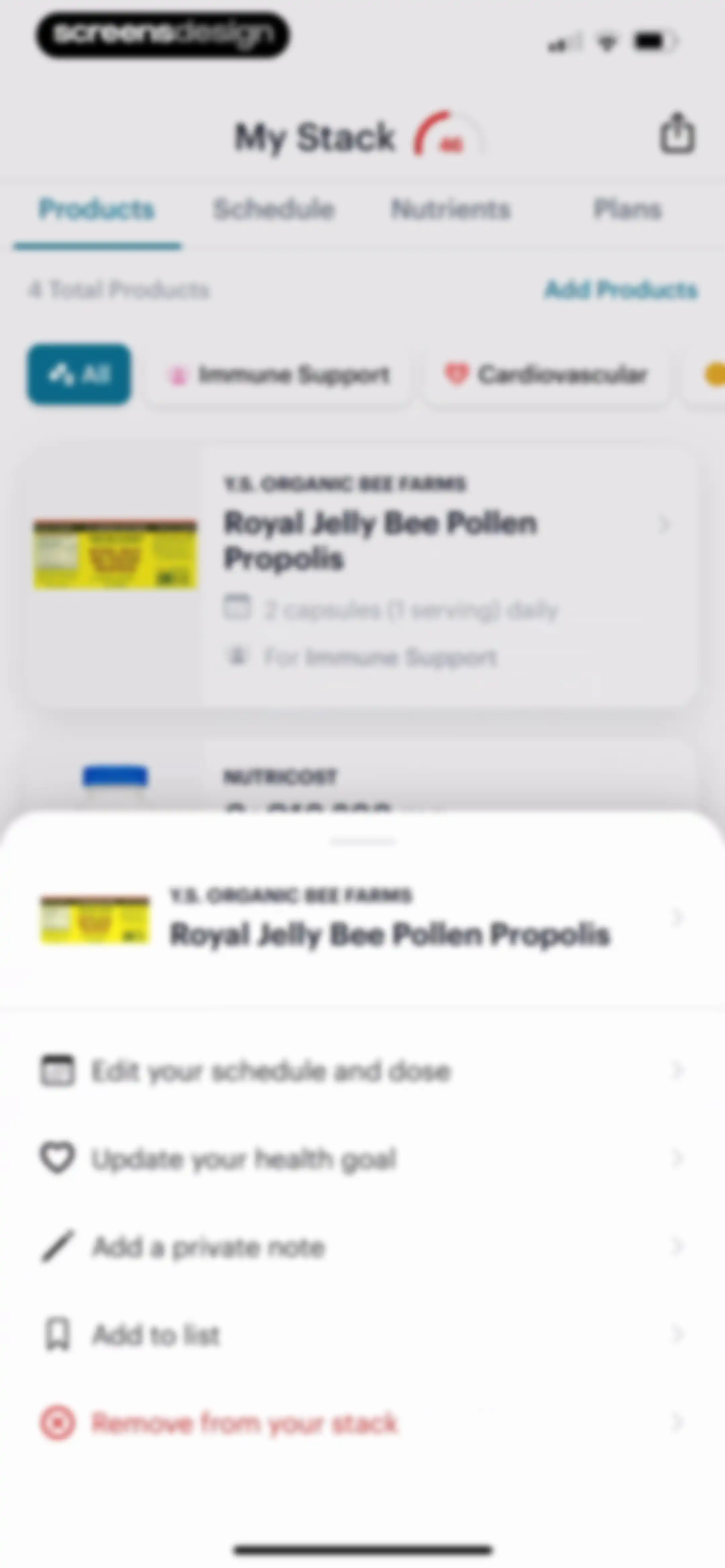 SuppCo: Supplement Scanner screen 87