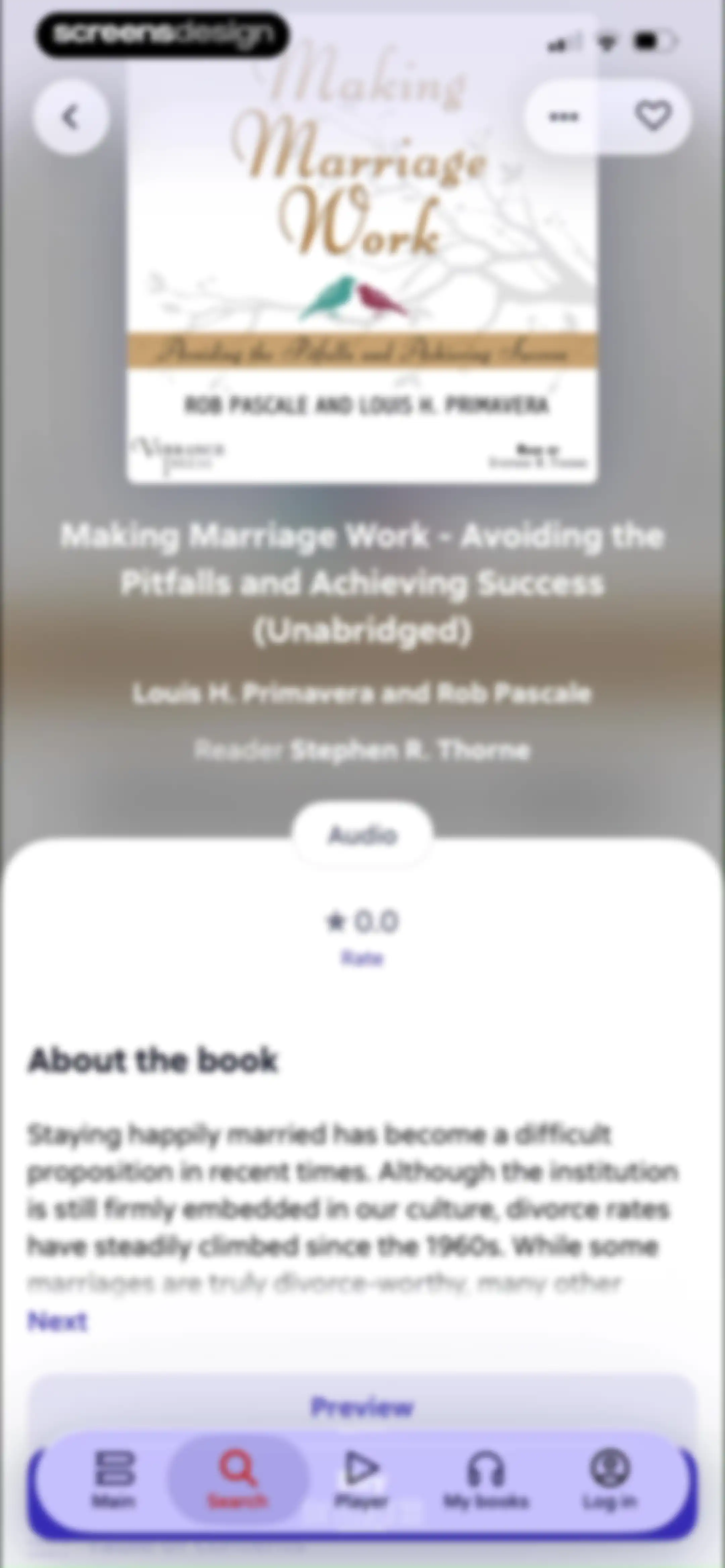 Litres: Audio screen 51