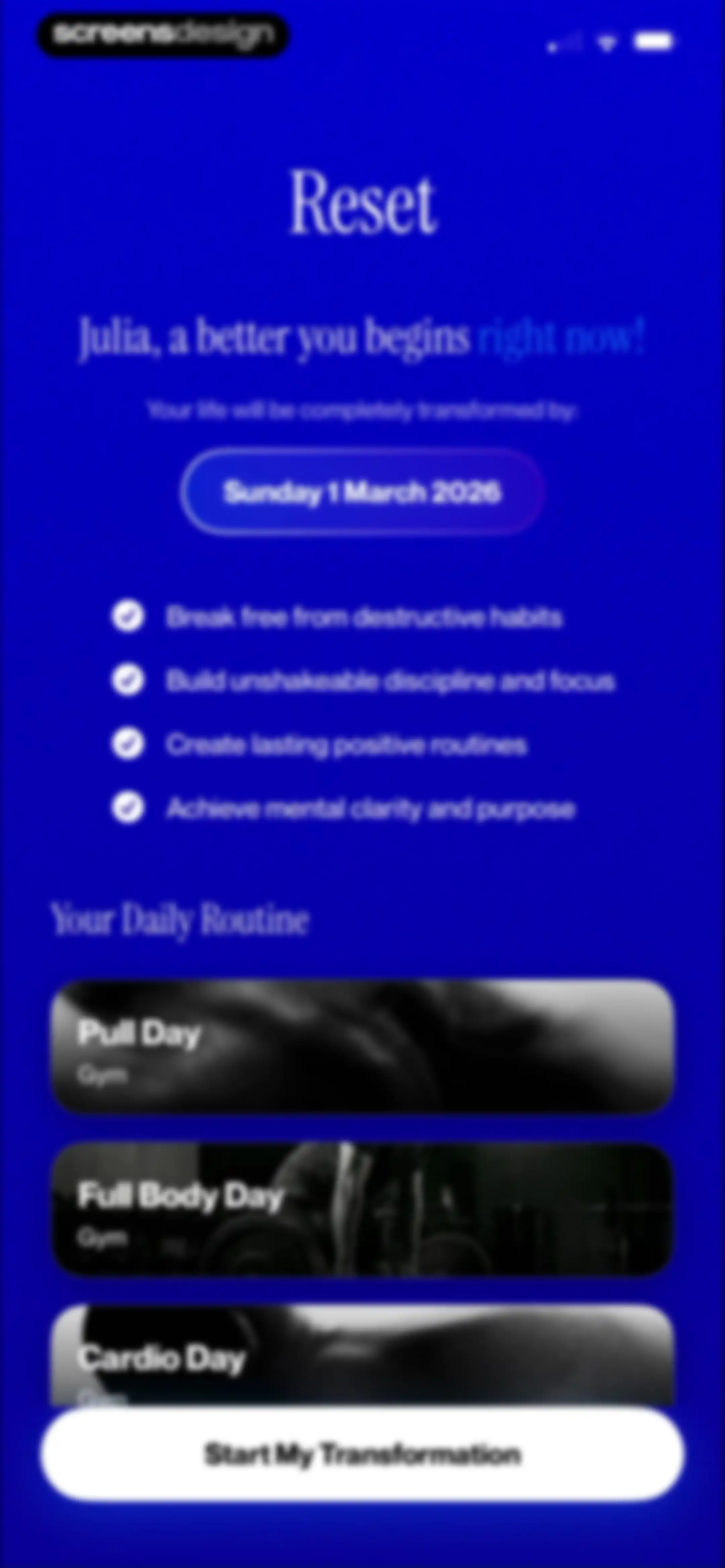 Reset - Reset Your Life screen 42
