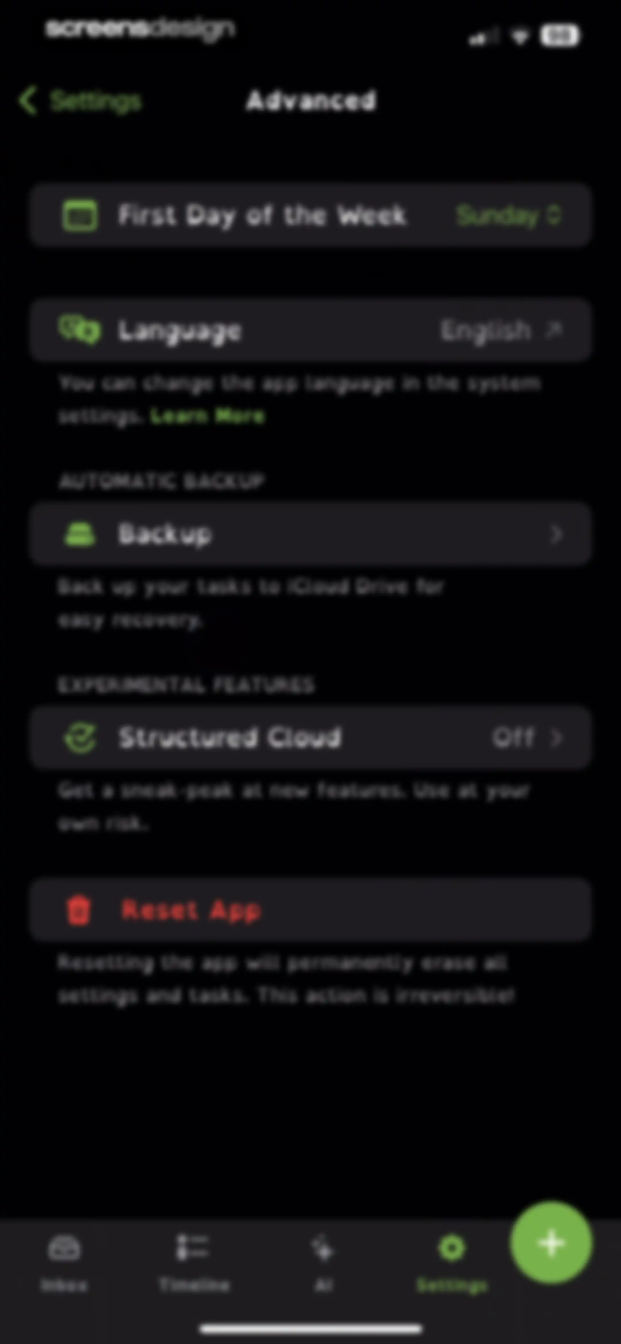 Structured: Daily Planner Todo screen 86