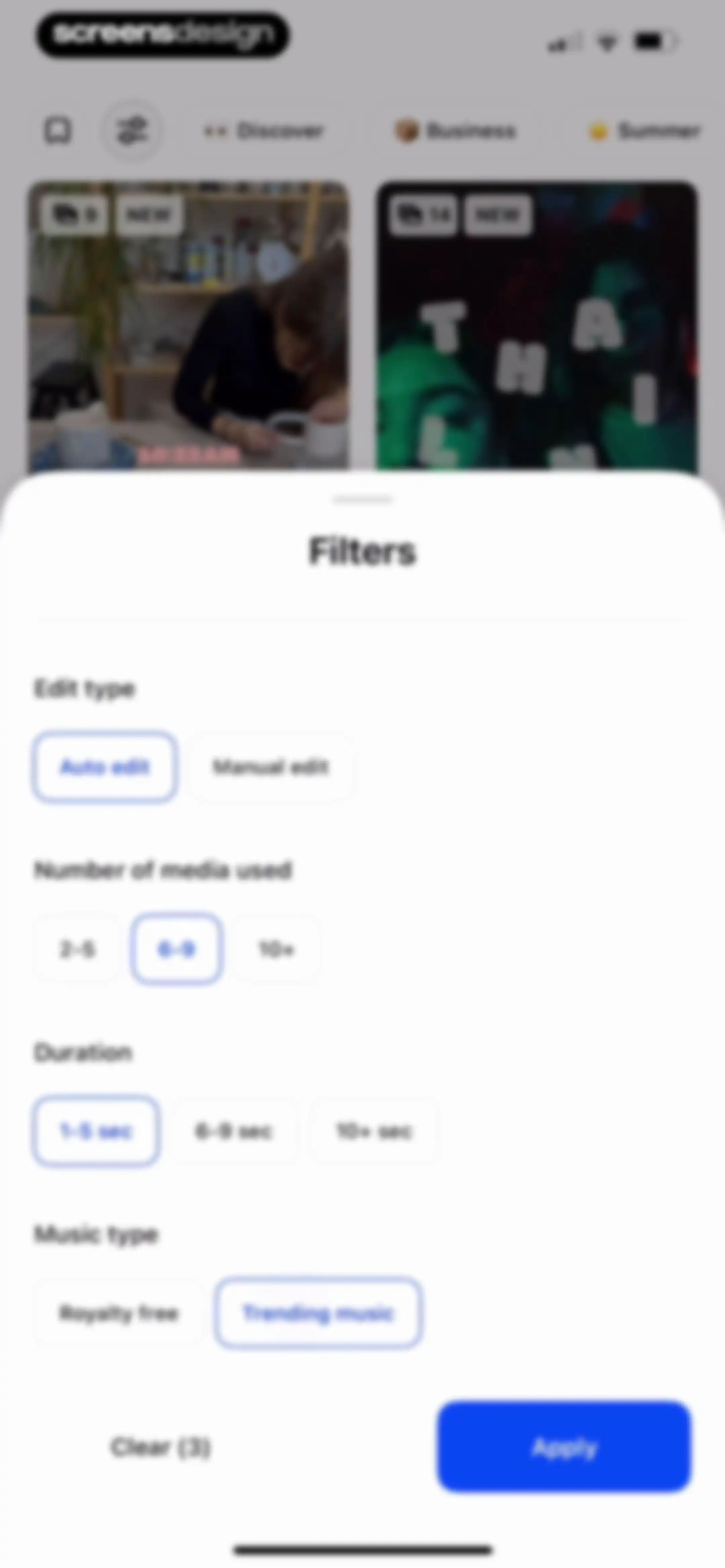 Temply: AI Video & Reels Maker screen 116