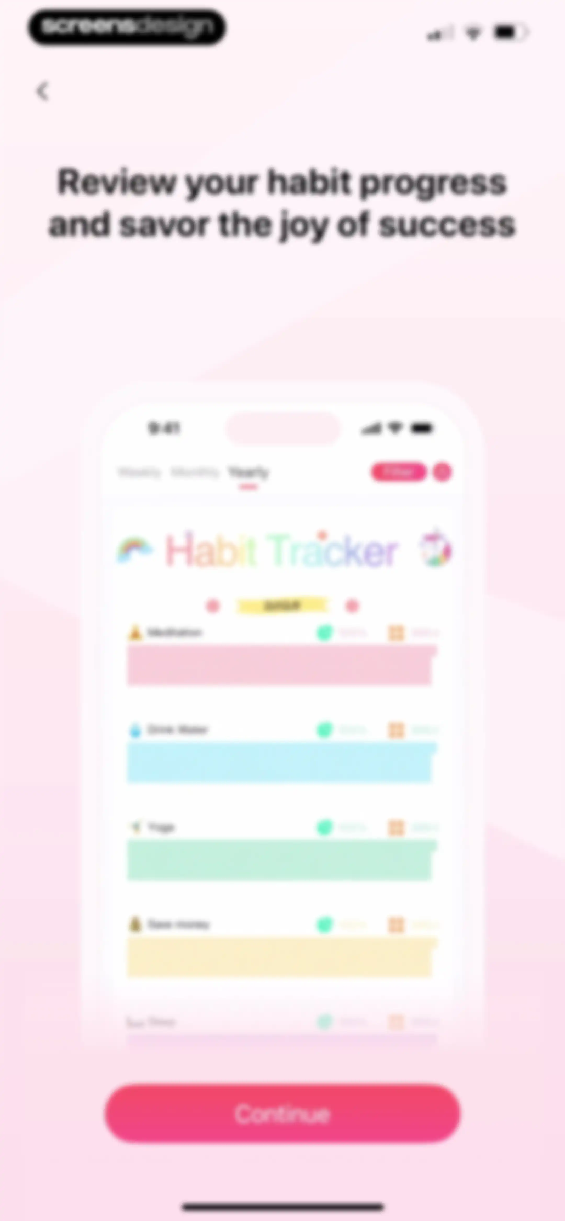 Habit Tracker screen 11