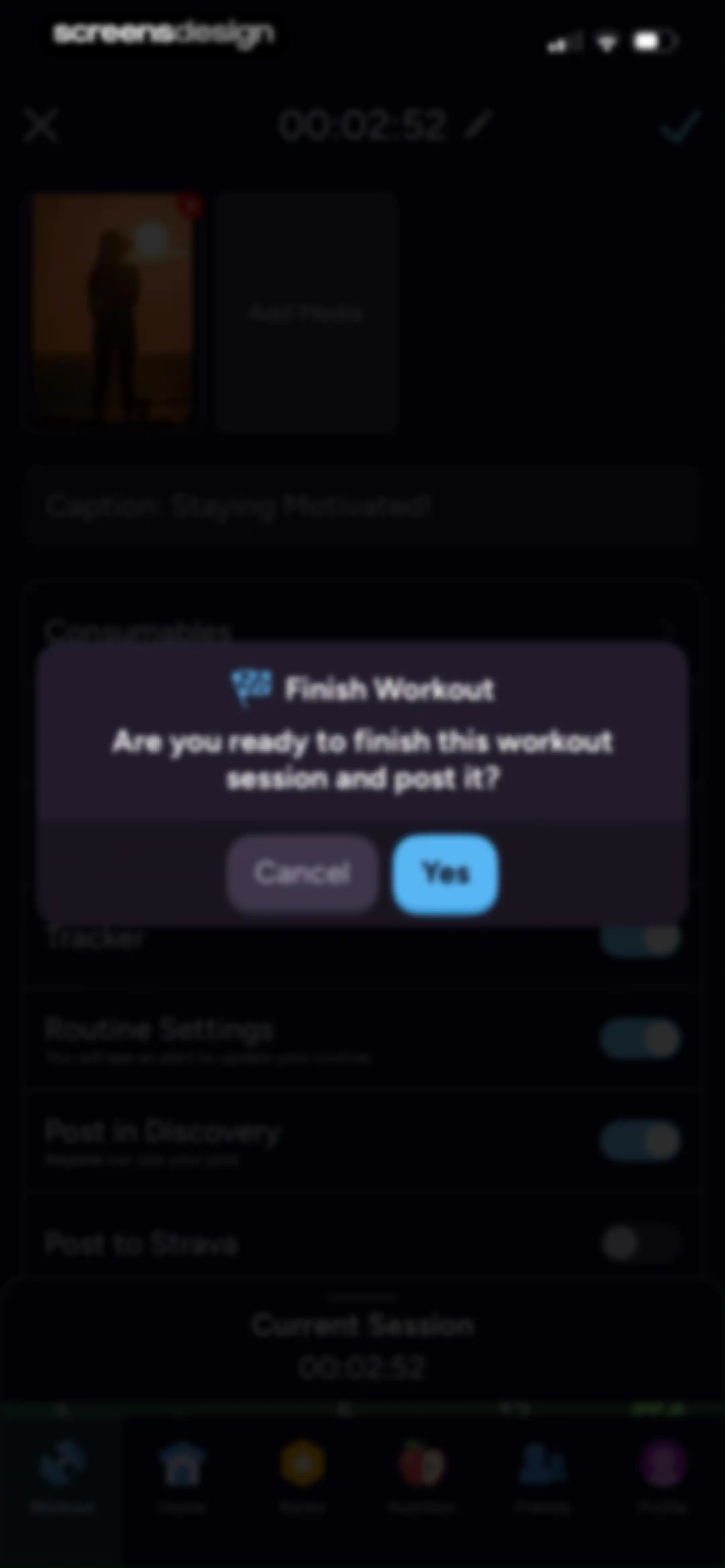 Liftoff - Ranked Gym Workouts screen 137