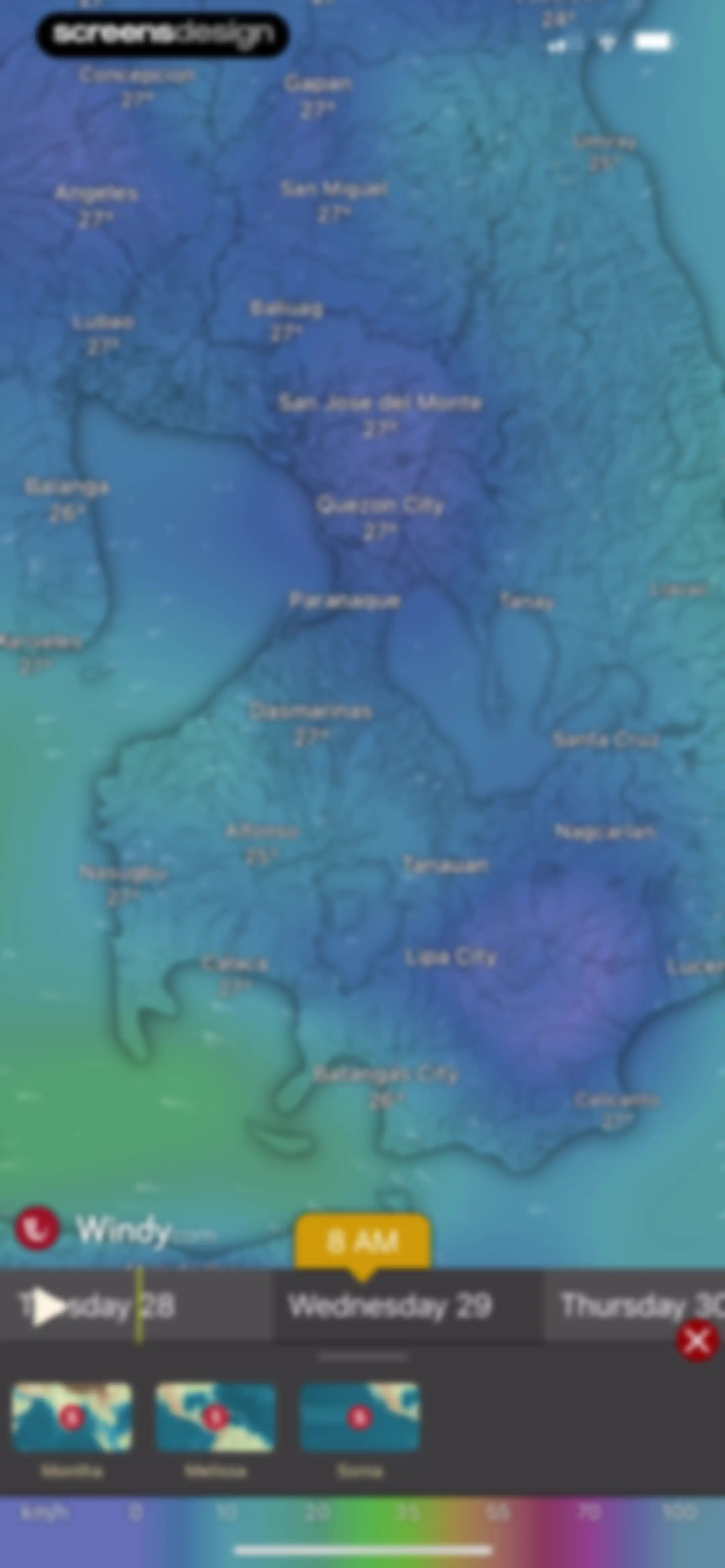 Windy.com screen 44