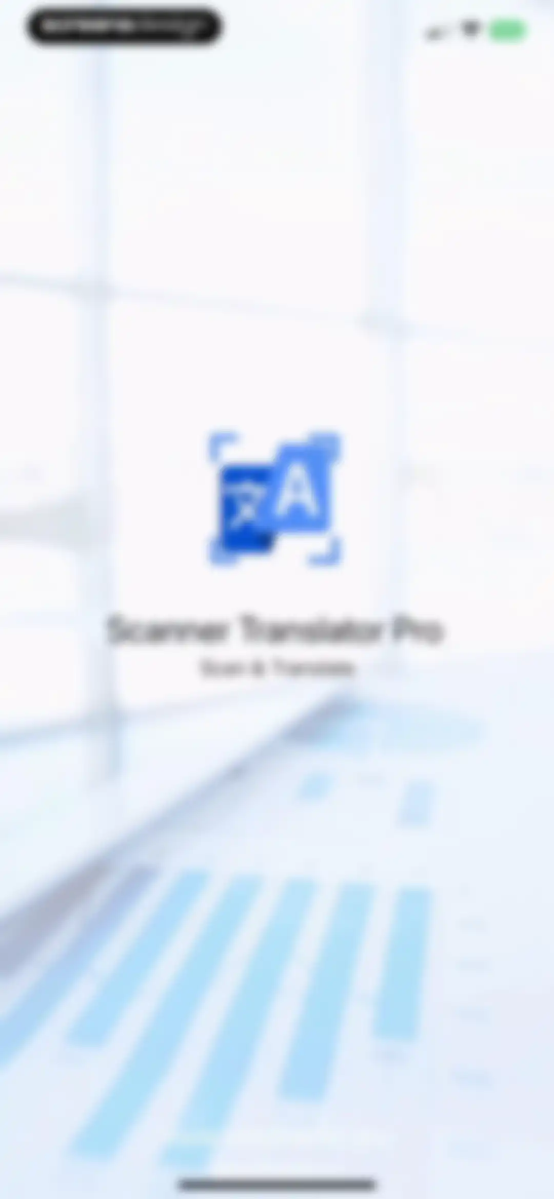 OneDocs Scanner Translator screen 1