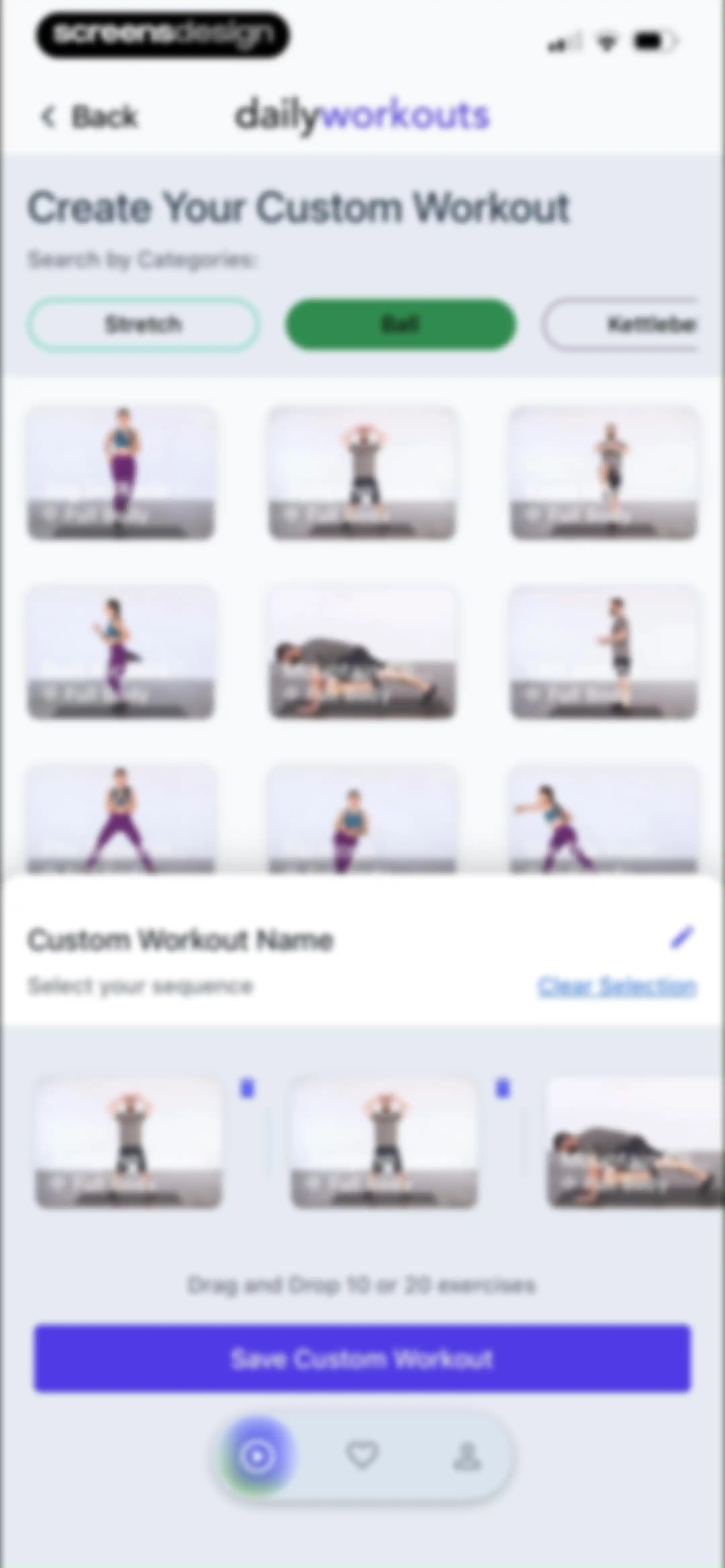 Daily Workouts - Home Fitness screen 35