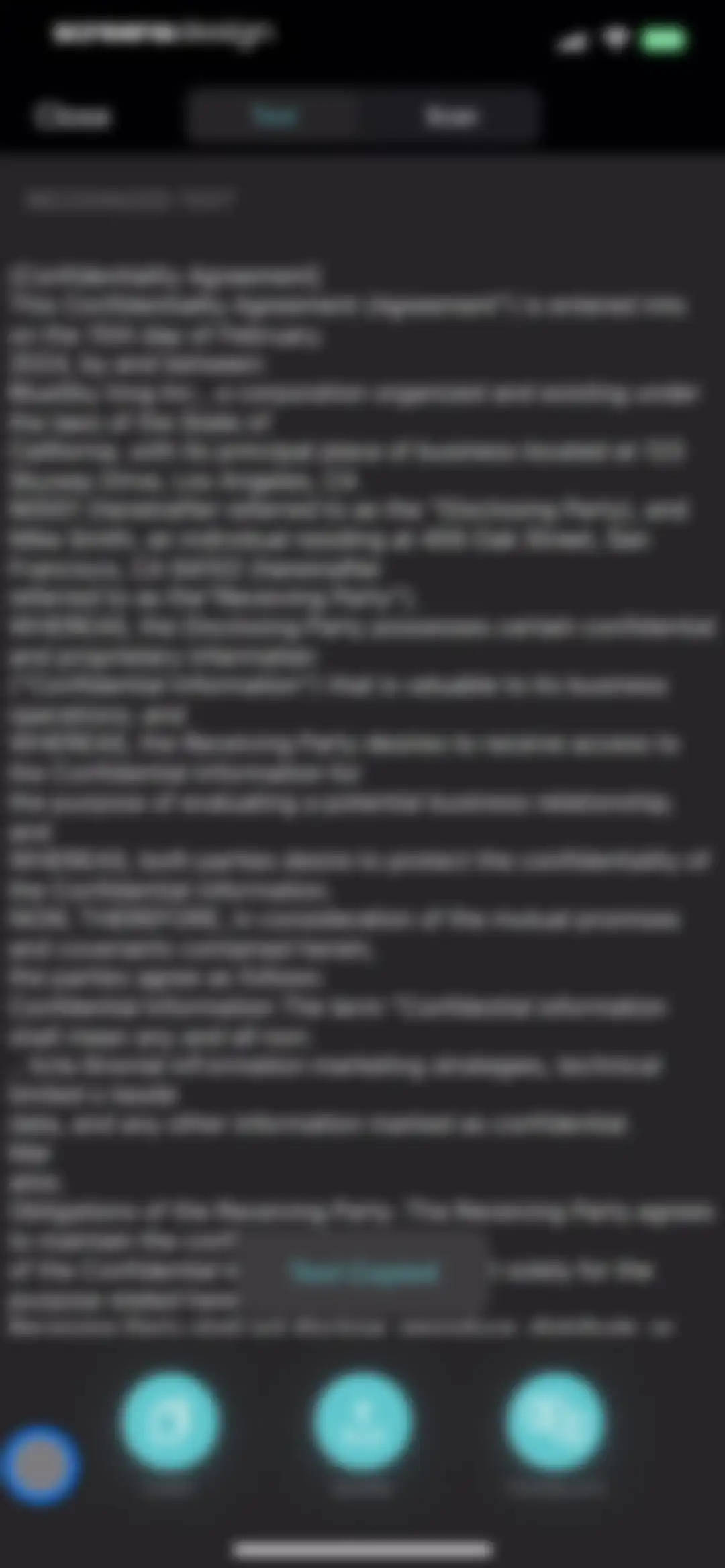 Scanner PDF – scan document screen 19