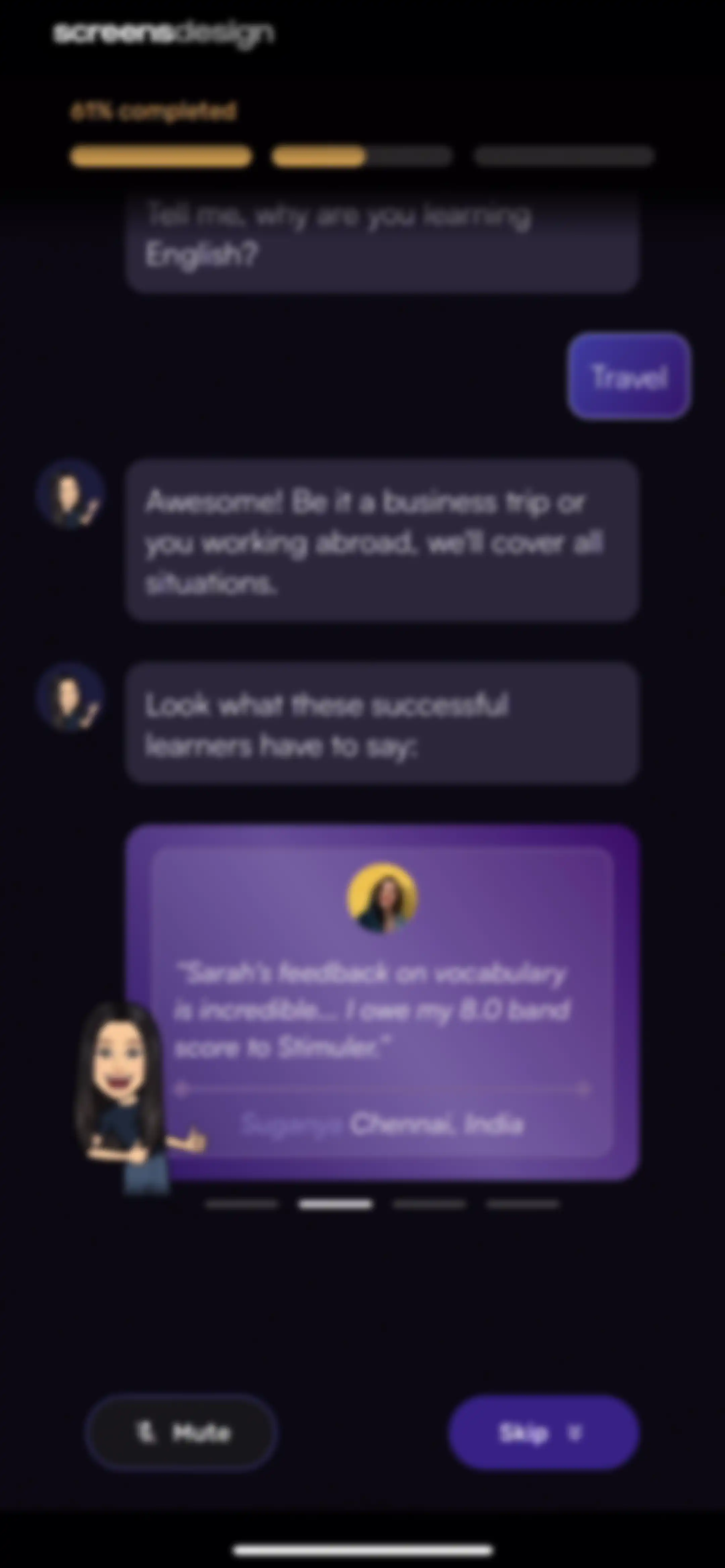 Stimuler- English Speaking App screen 13