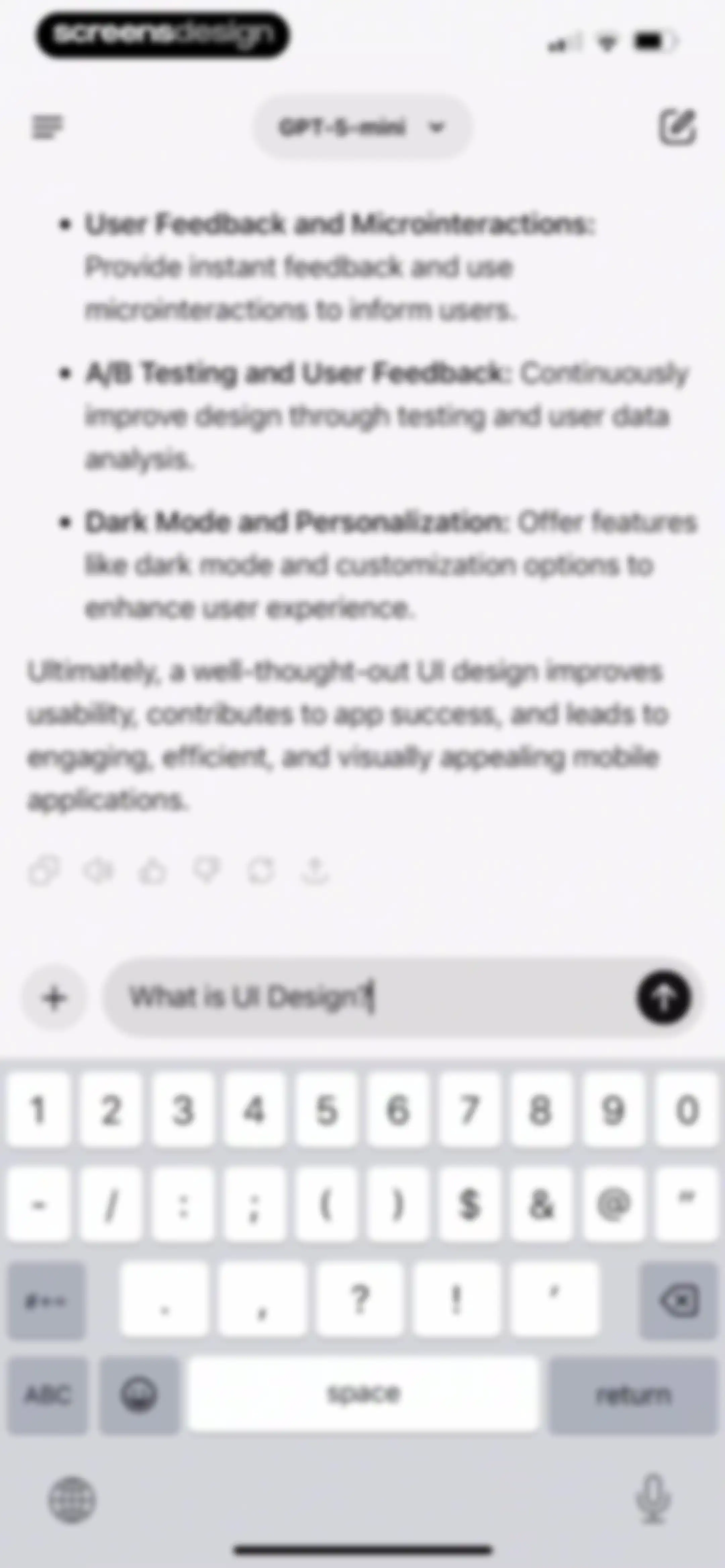 Chatbot AI Assistant ChatPrime screen 42