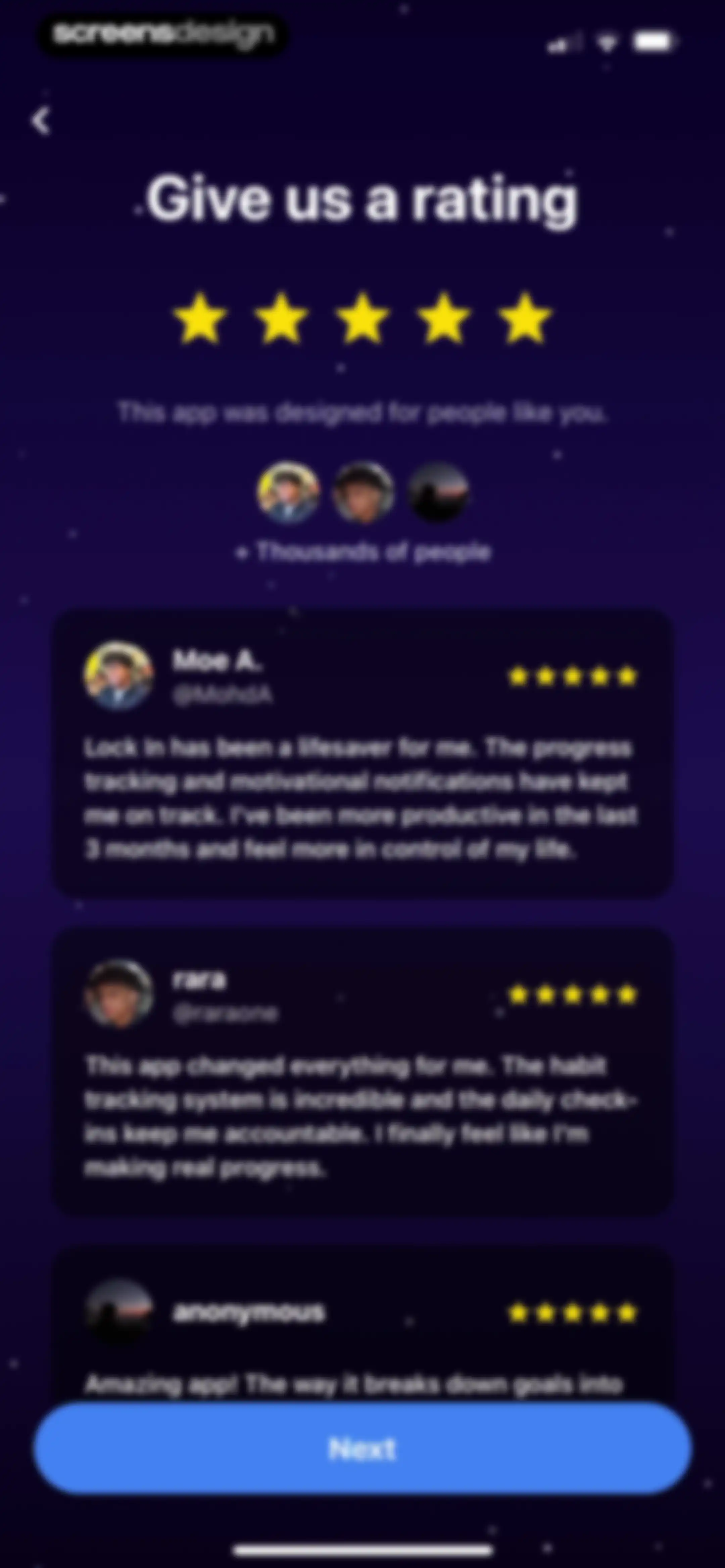 Lock In - Reset Your Life screen 23