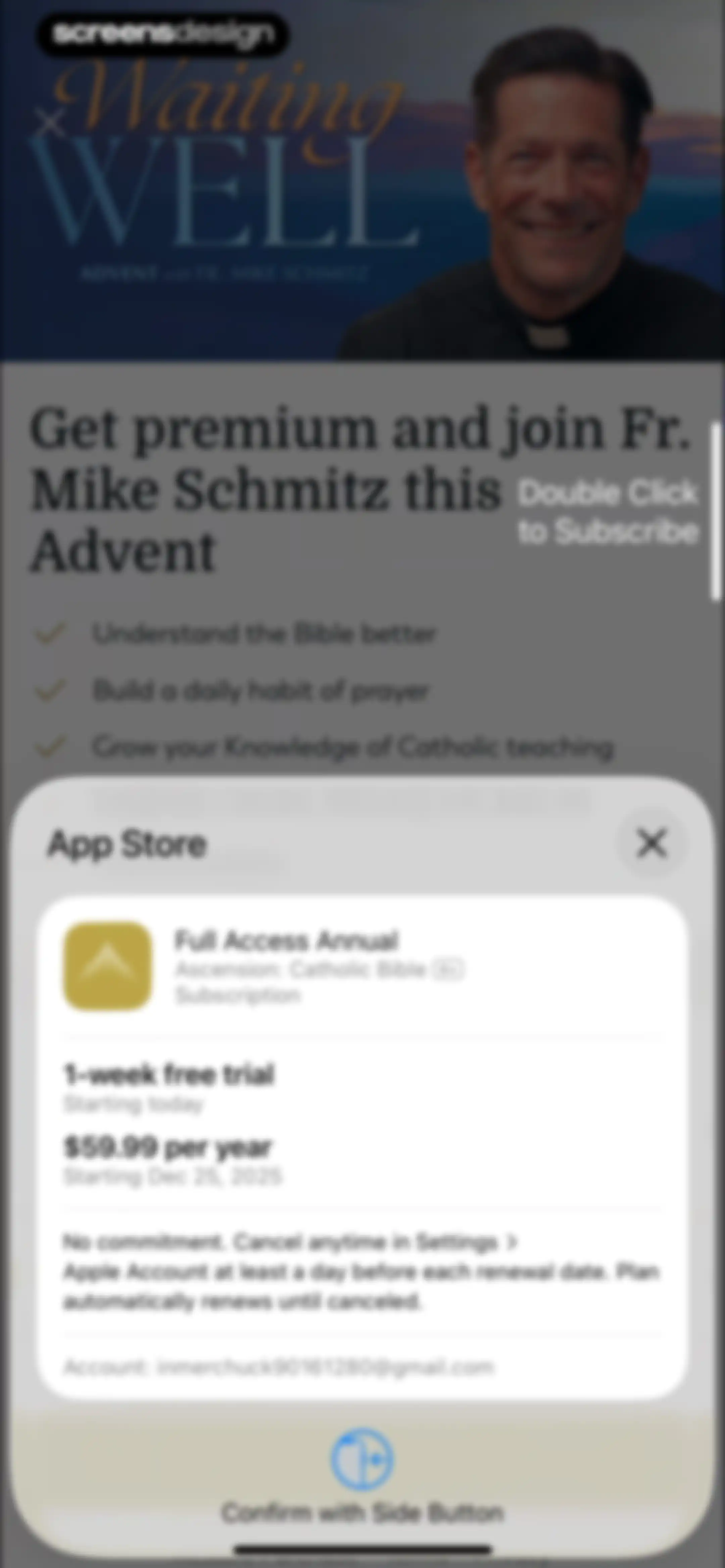 Ascension: Catholic Bible screen 12