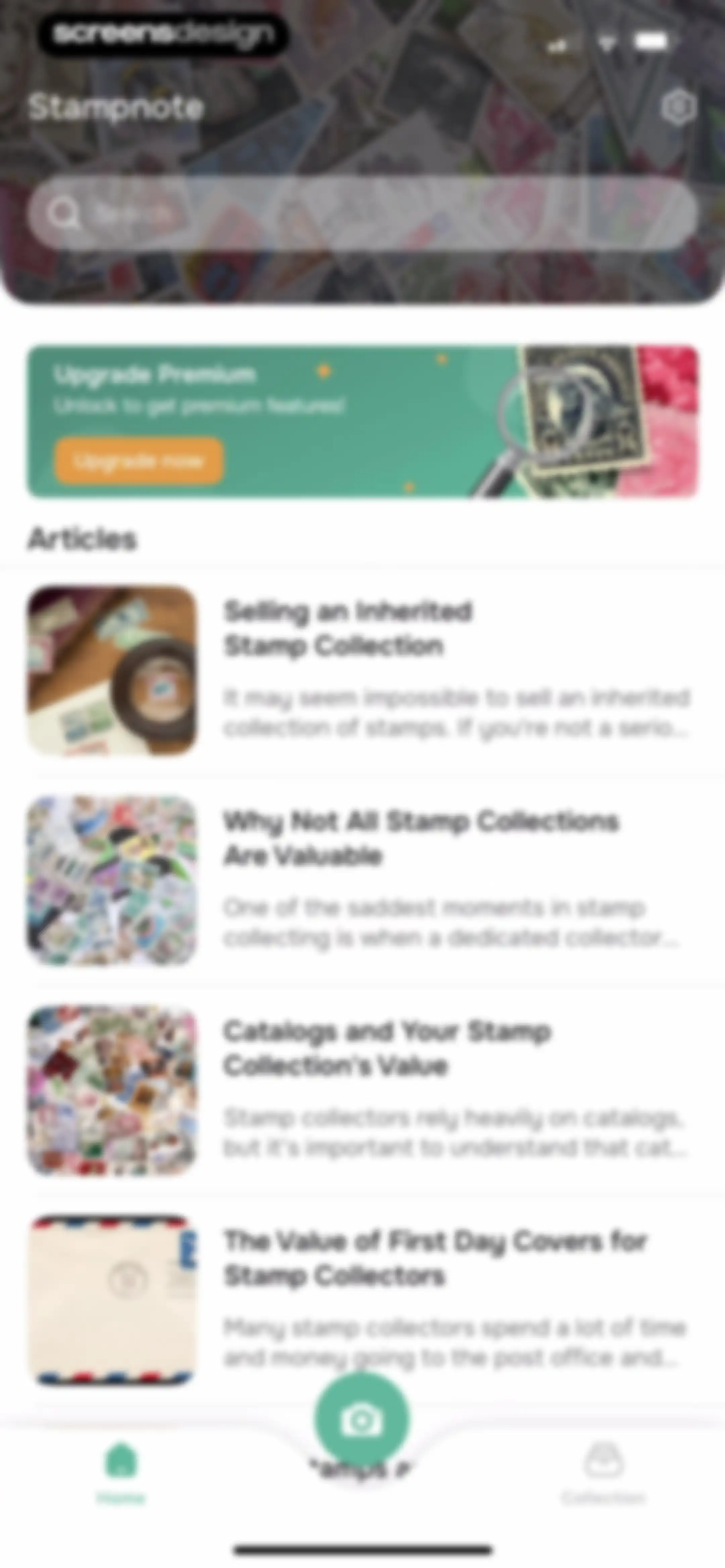 Stamp Value Stamp Identifier screen 10