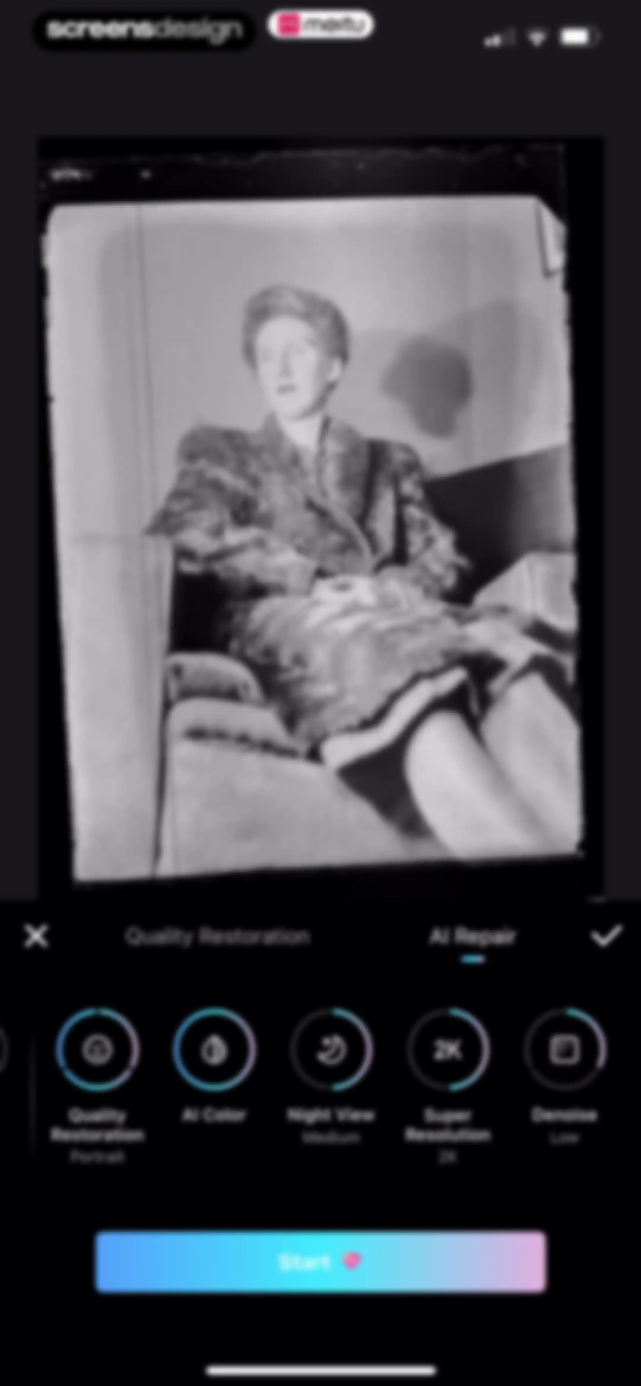 Meitu AI Photo & Video Editor screen 132