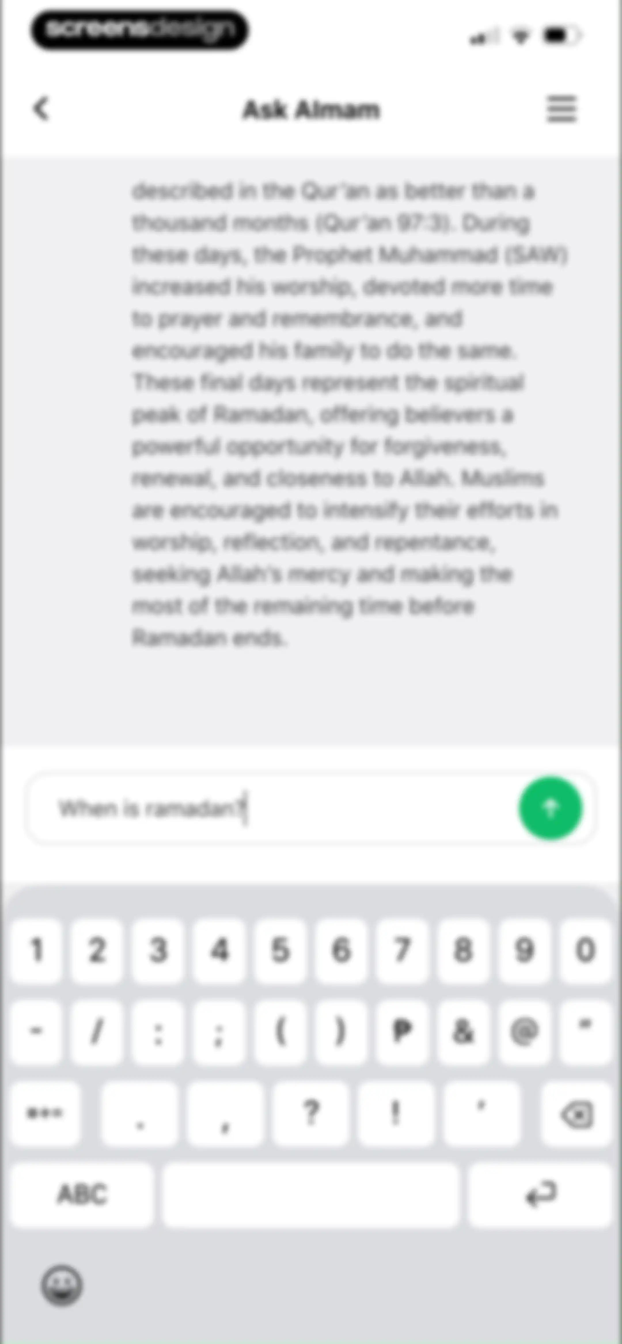 Muslim: Prayer Times, Qibla screen 44