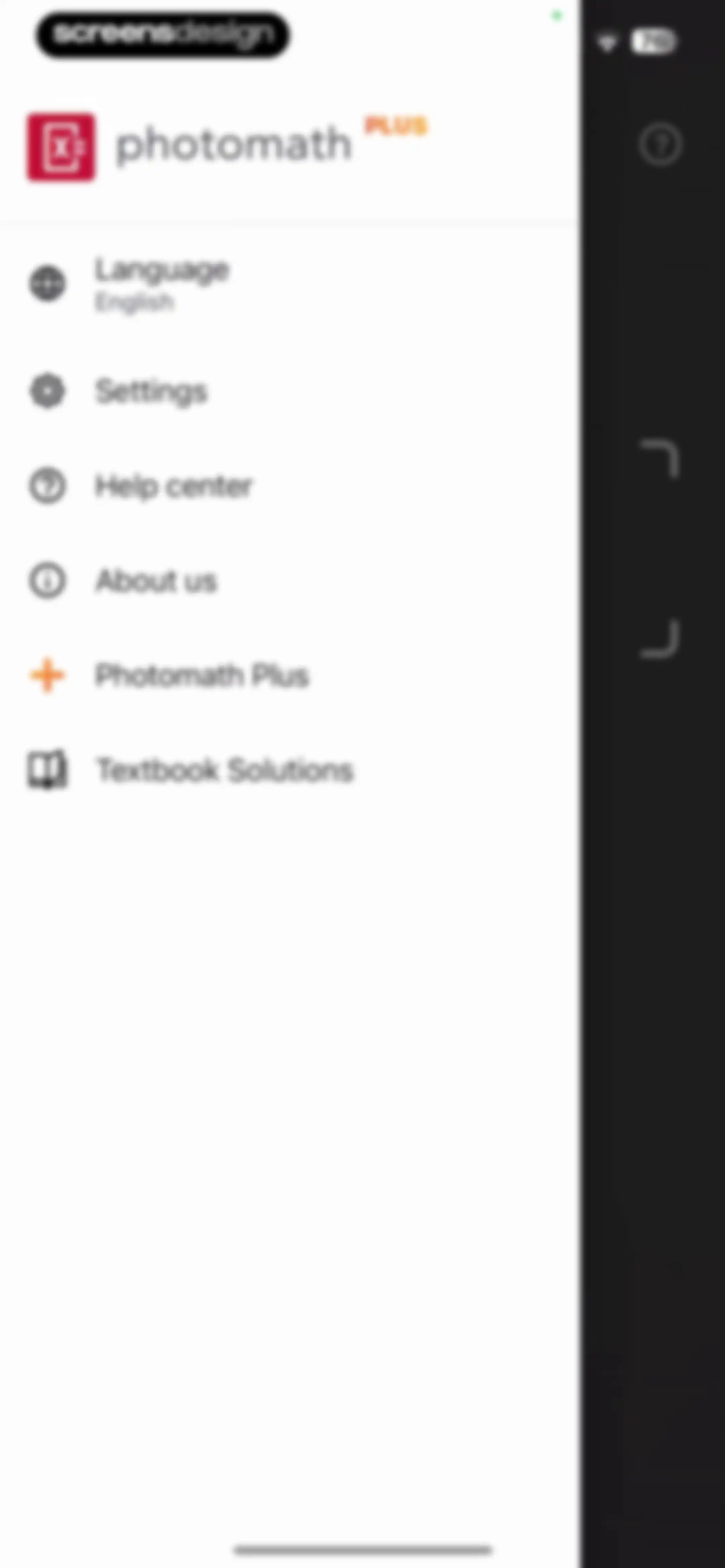 Photomath screen 76