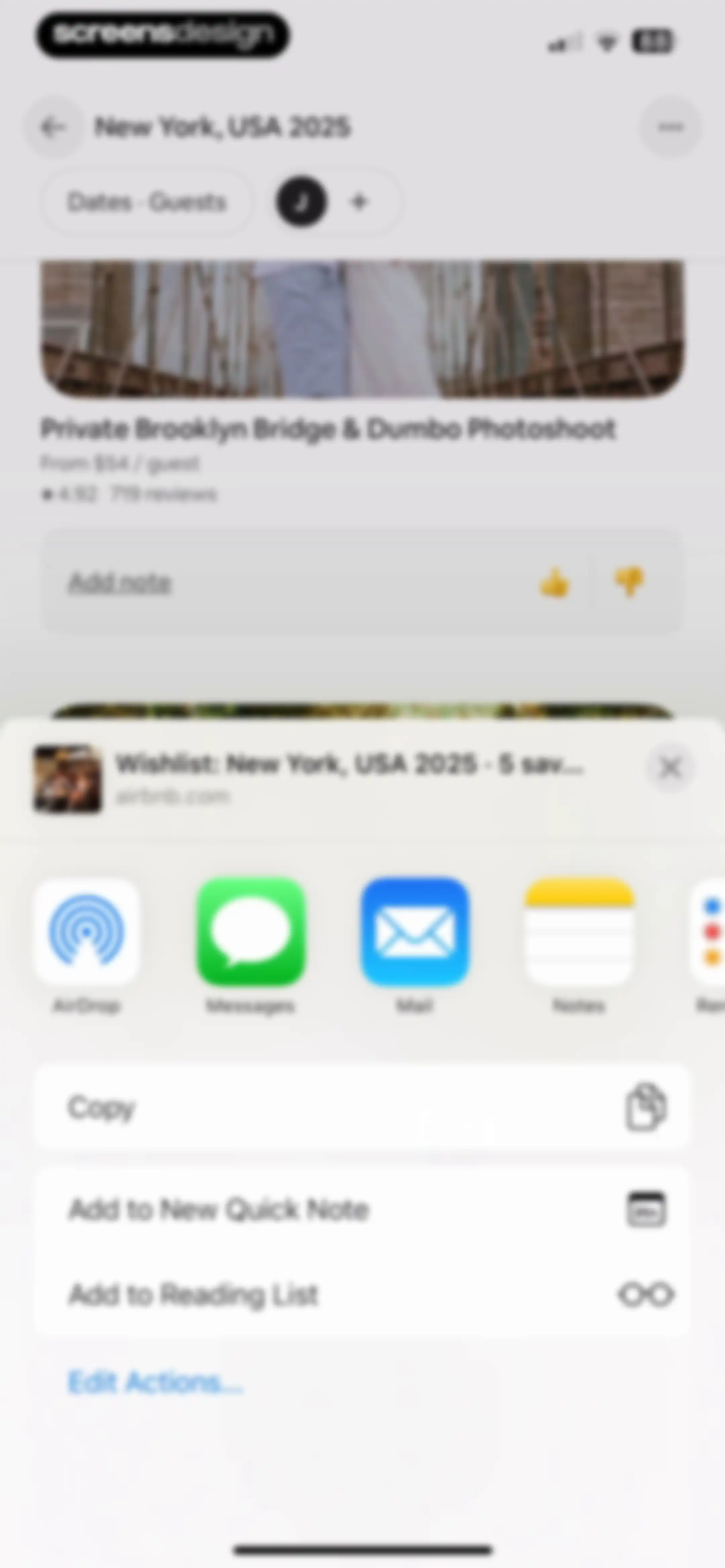 Airbnb screen 89