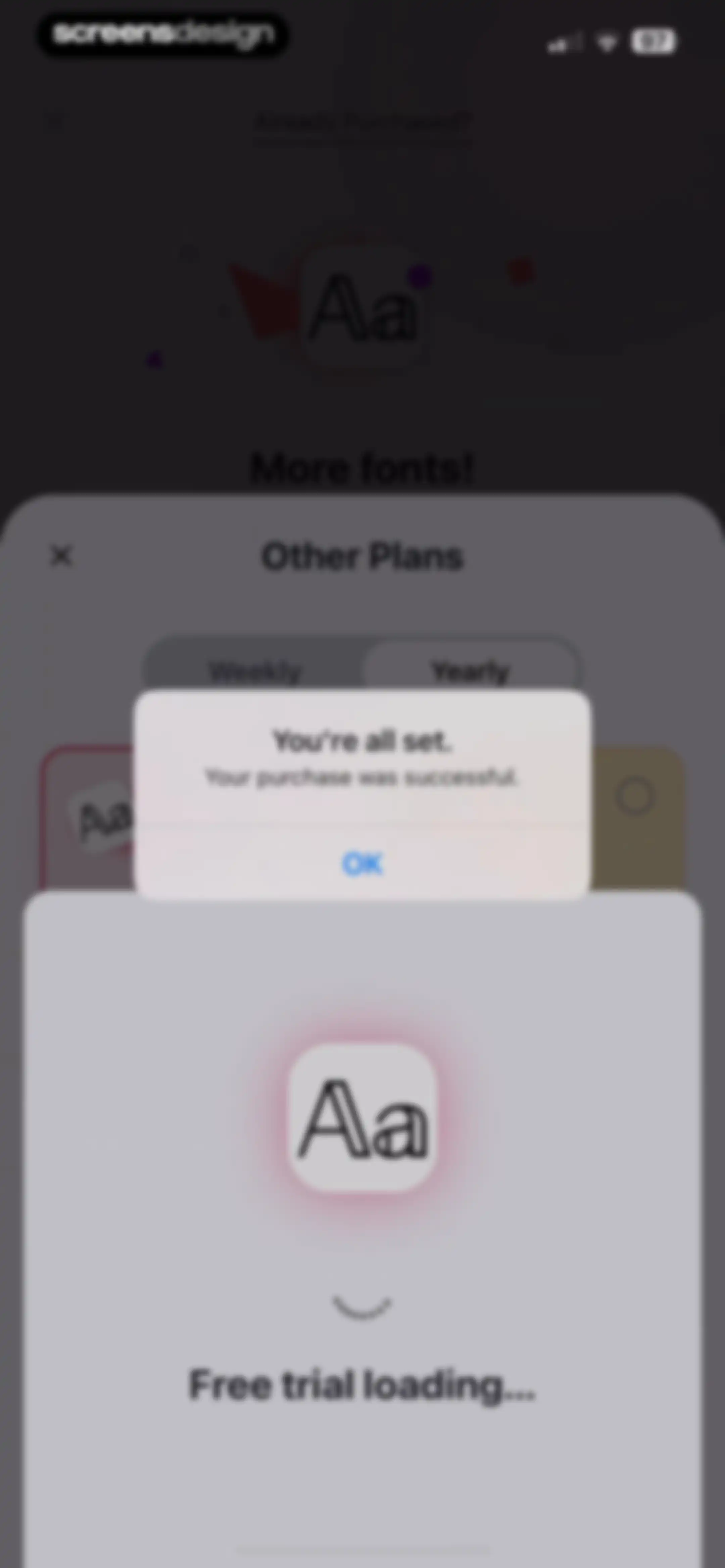 Fonts - AI Stickers screen 18