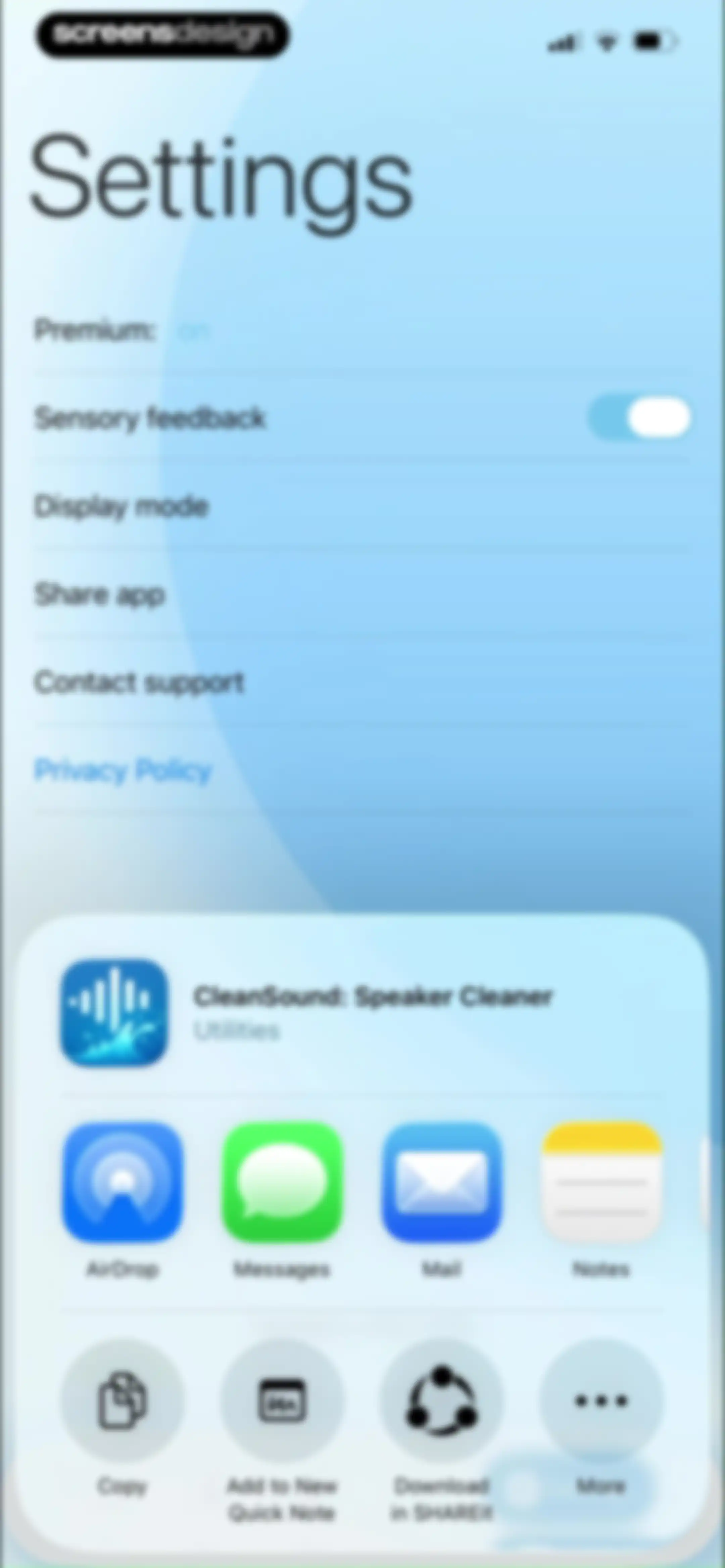 CleanSound: Speaker Cleaner screen 33