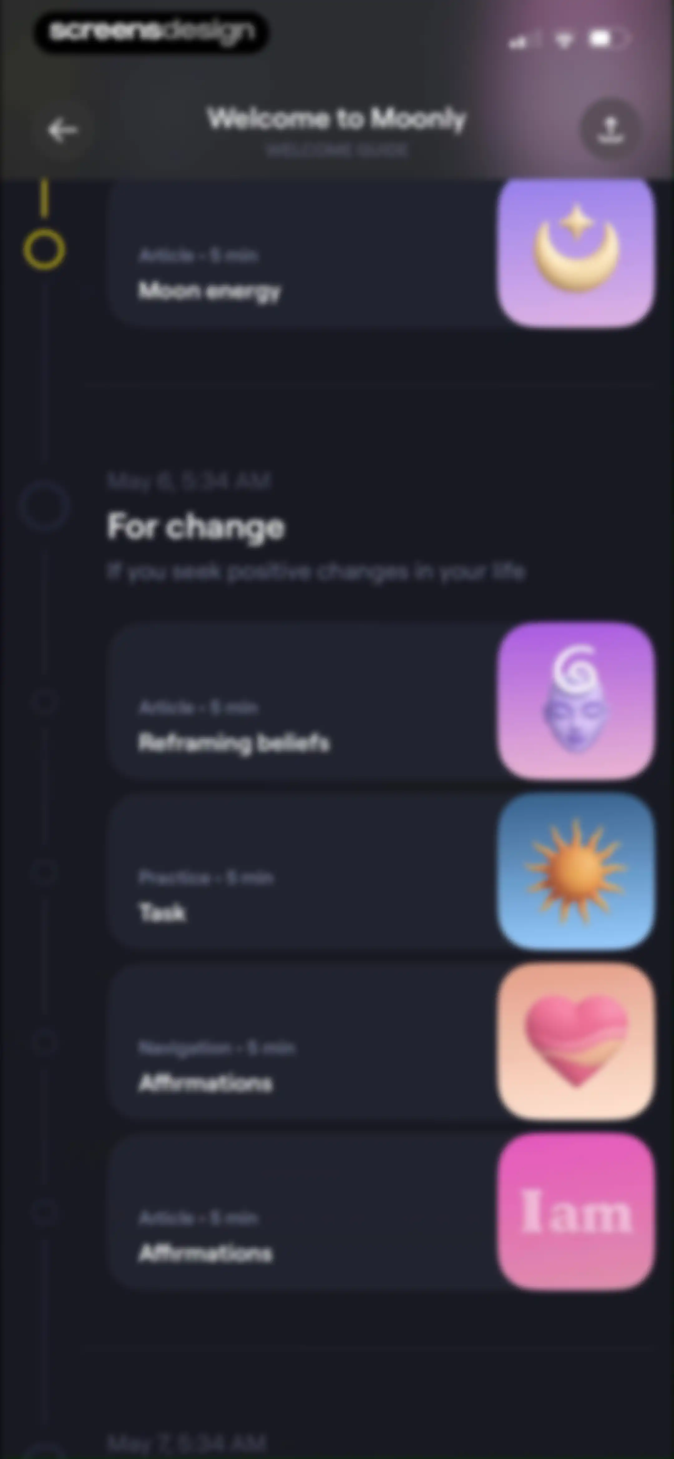 Moonly: Moon Phases & Calendar screen 91