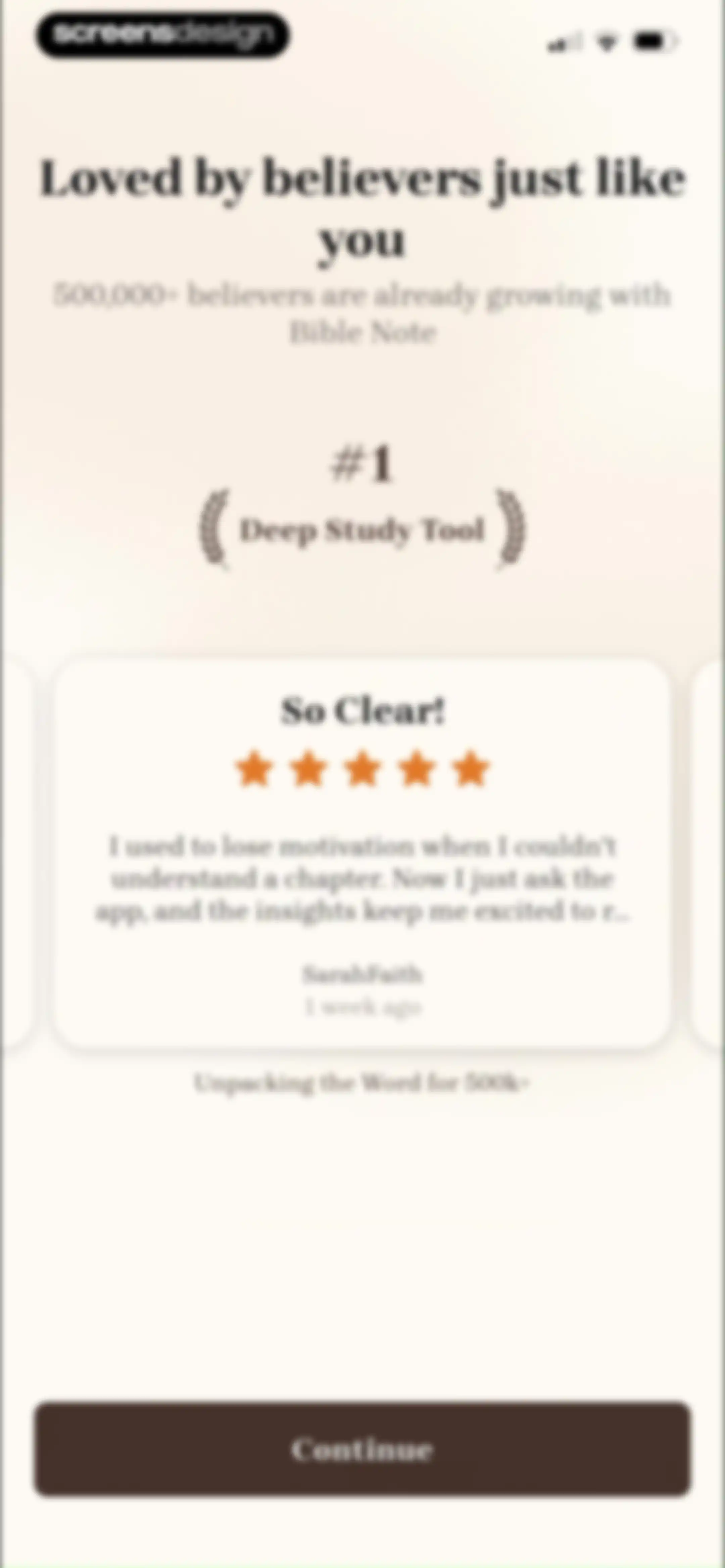 Bible Note: Sermon Notes screen 12