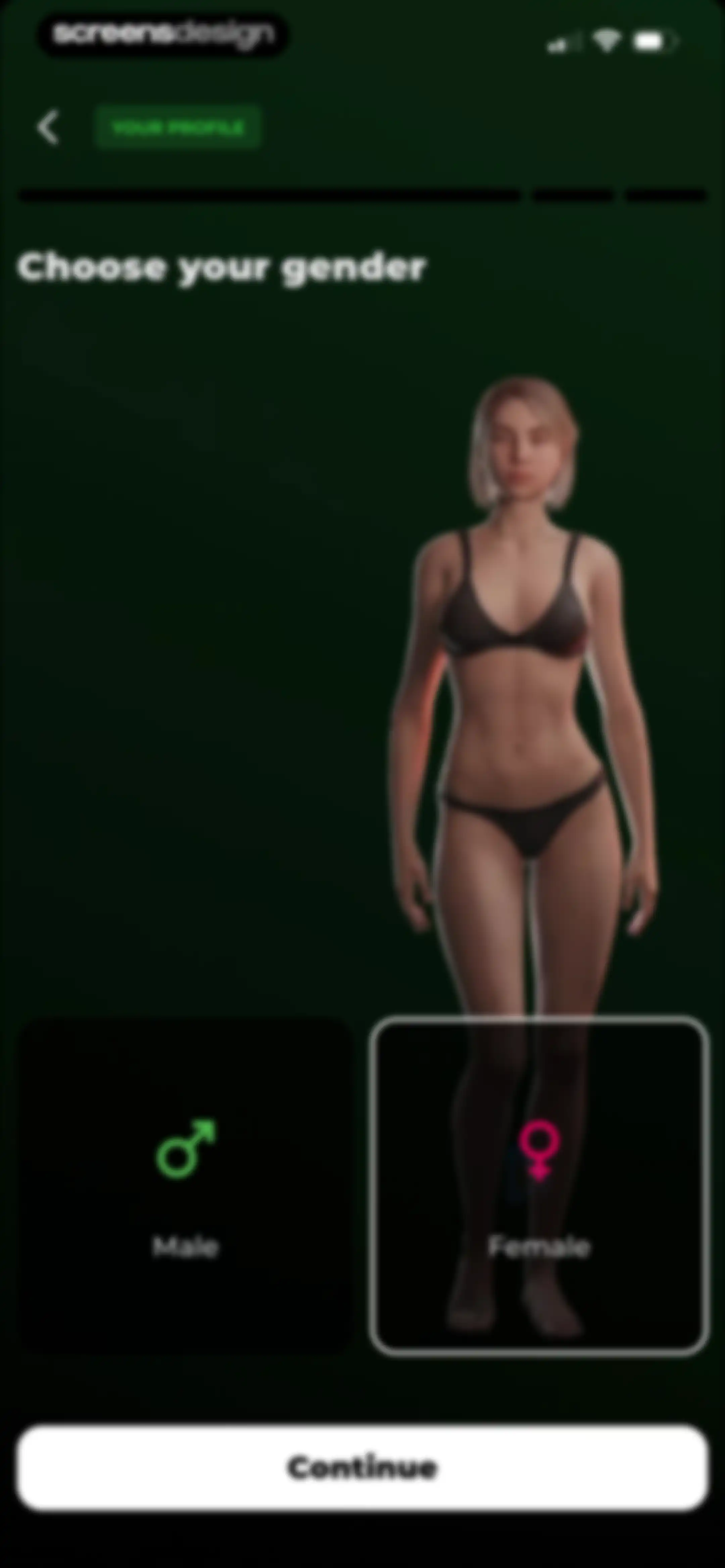 MCI - Personal Training AI screen 9