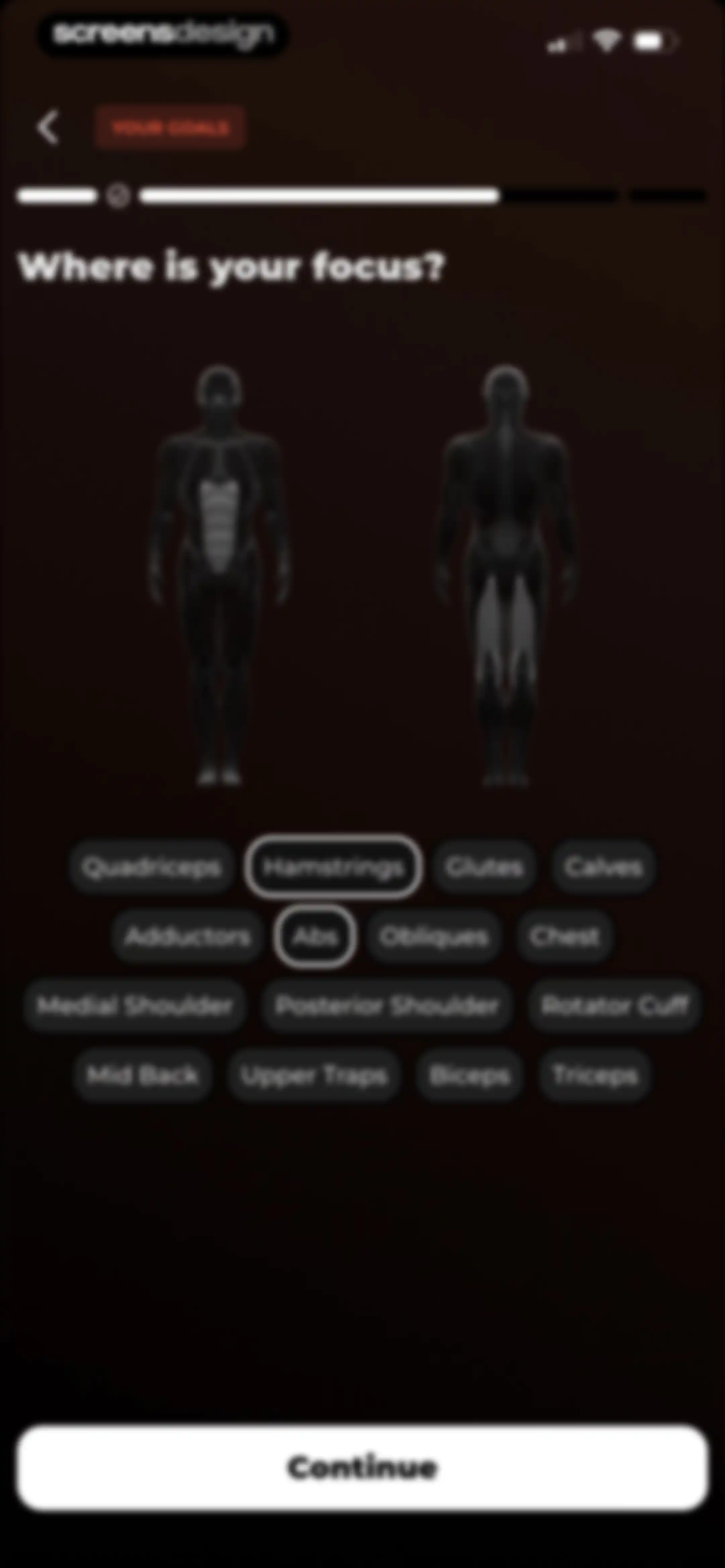 MCI - Personal Training AI screen 21