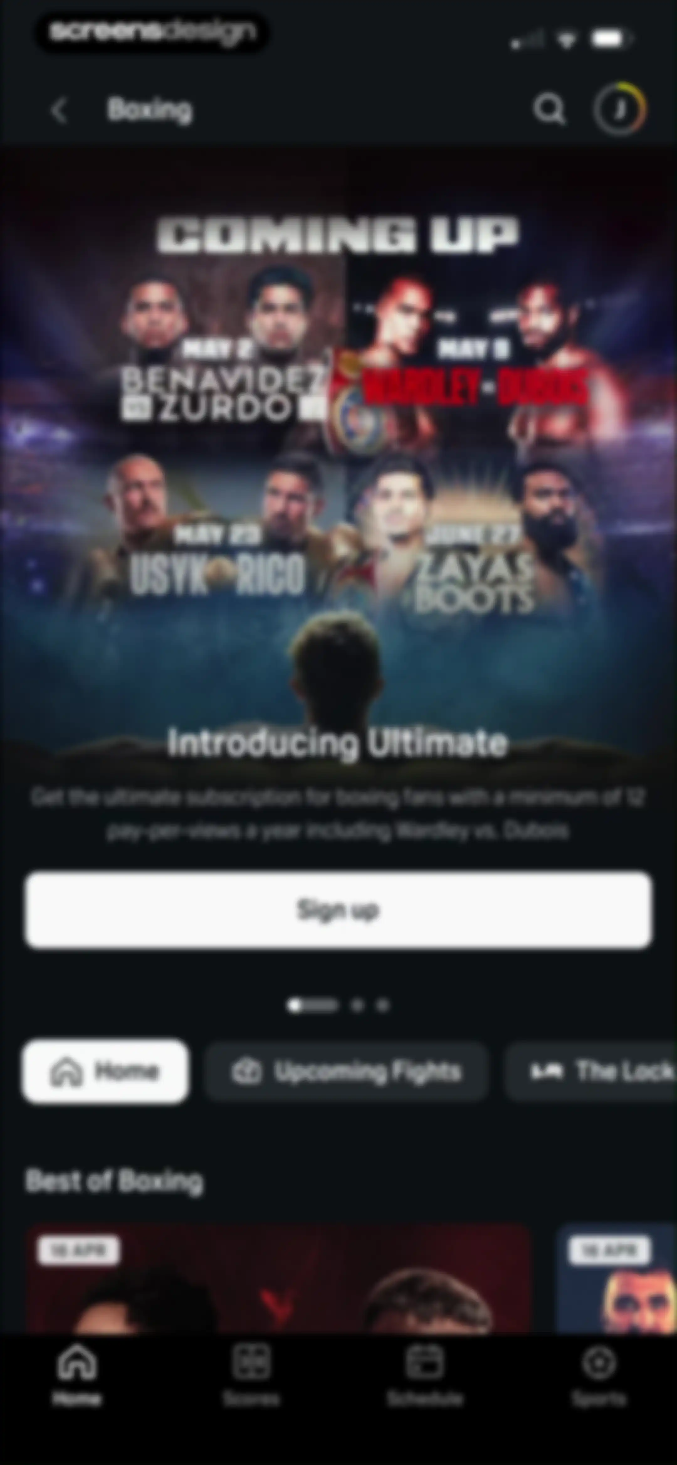 DAZN: Stream Live Sports screen 41