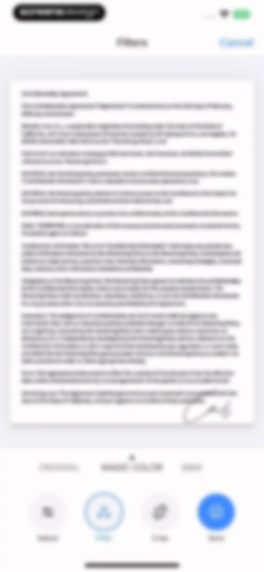 Scanner Doc: Scan PDF Document screen 20