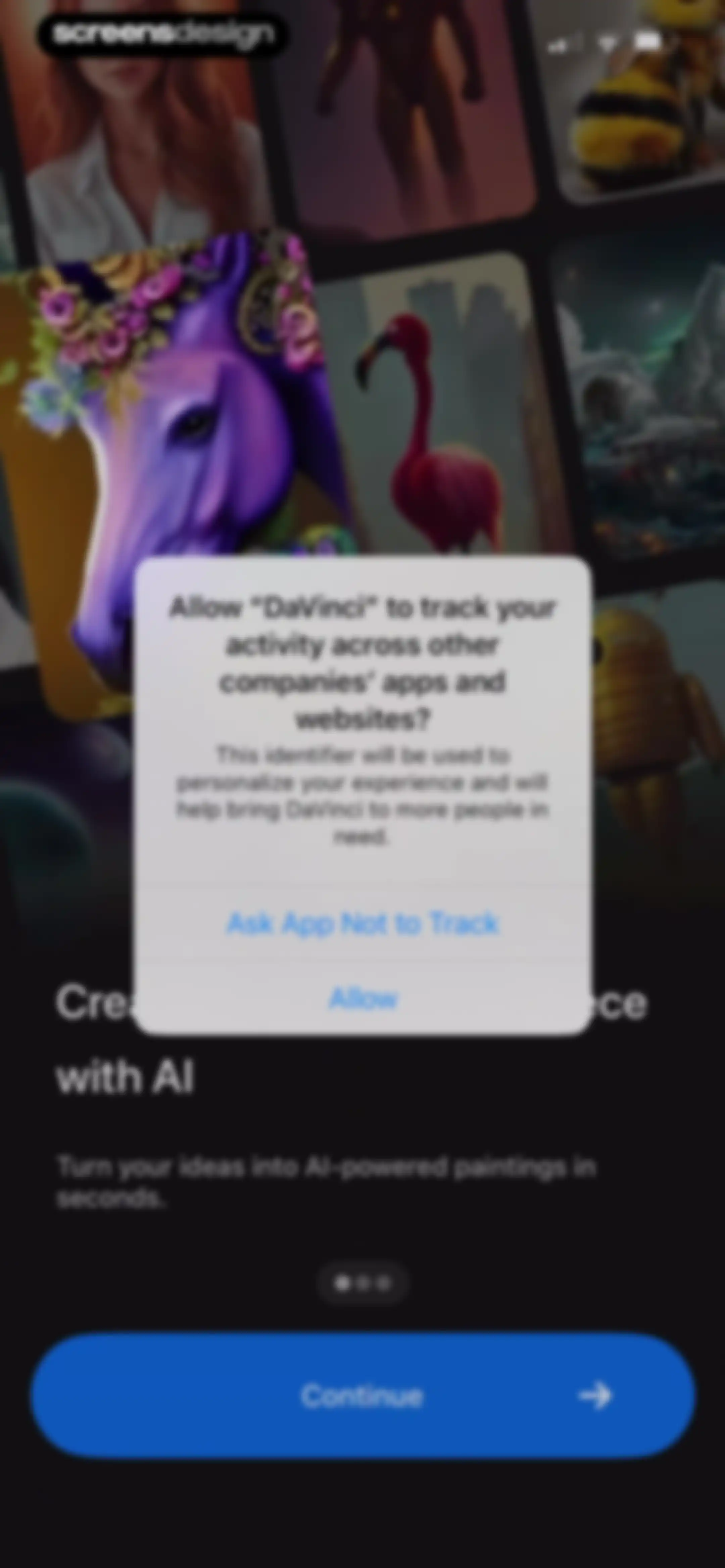 DaVinci - Image Generator AI screen 2