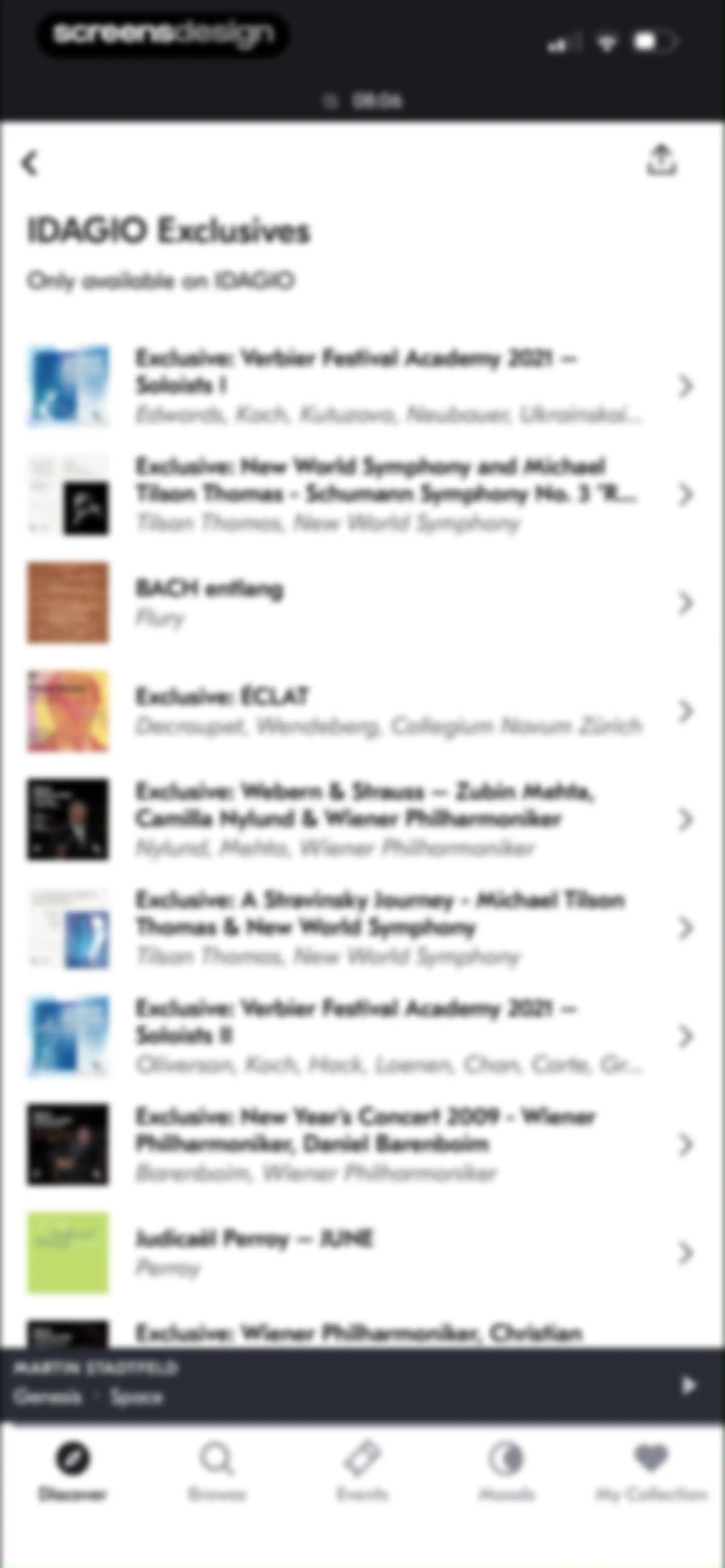 IDAGIO Stream Classical Music screen 59